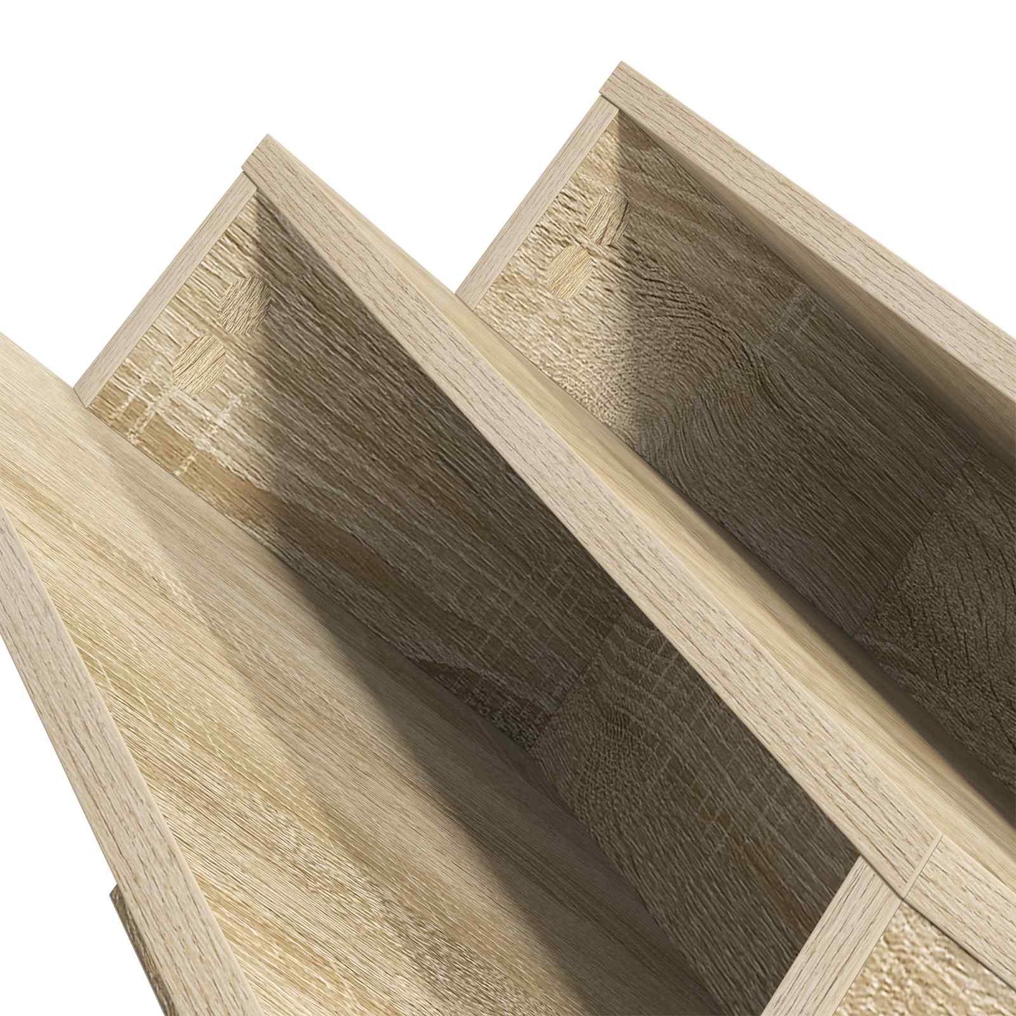 Magasinreol Sonoma eik 53 x 40 x 28,5 cm Konstruert tre