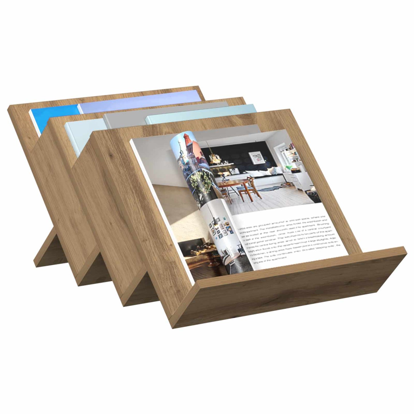 Magasinreol Artisan Eik 53 x 40 x 28,5 cm Konstruert tre
