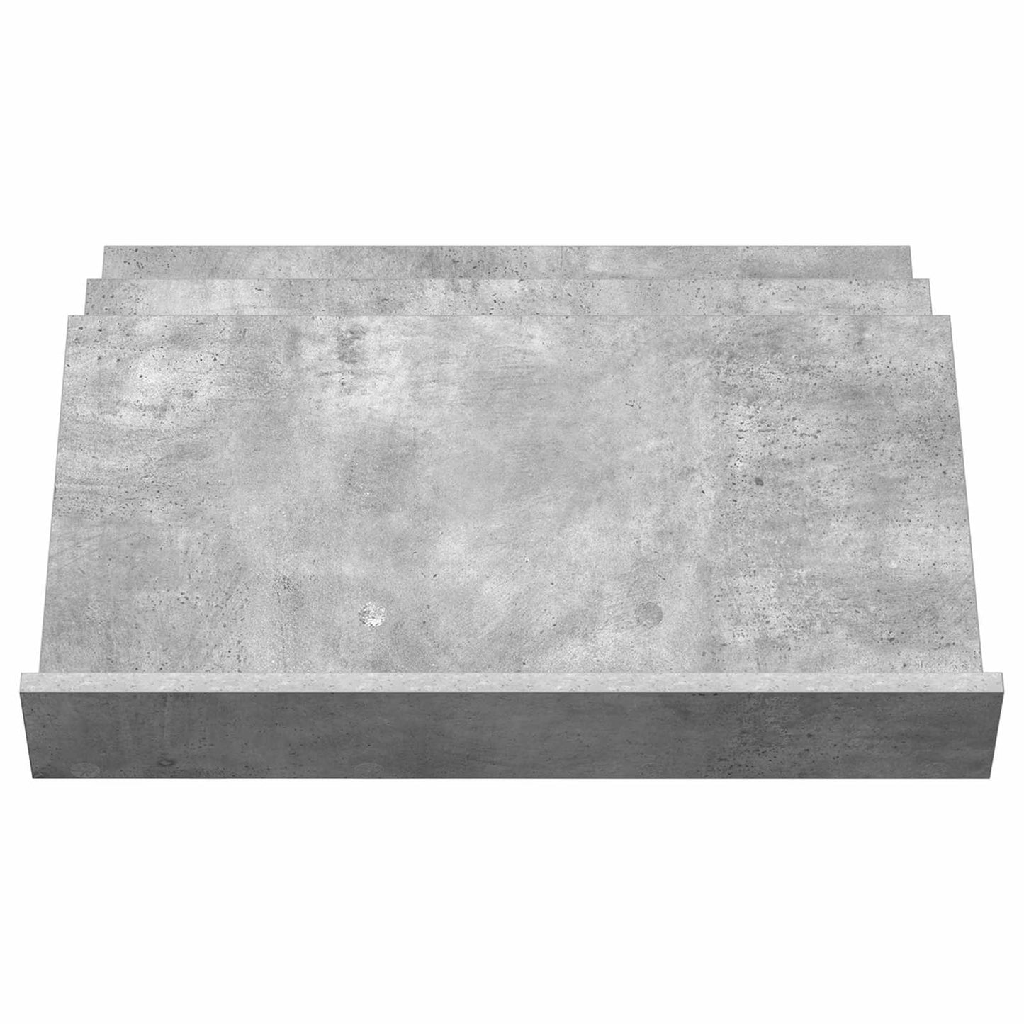 Magasinreol Betonggrå 65 x 53 x 28,5 cm Konstruert tre