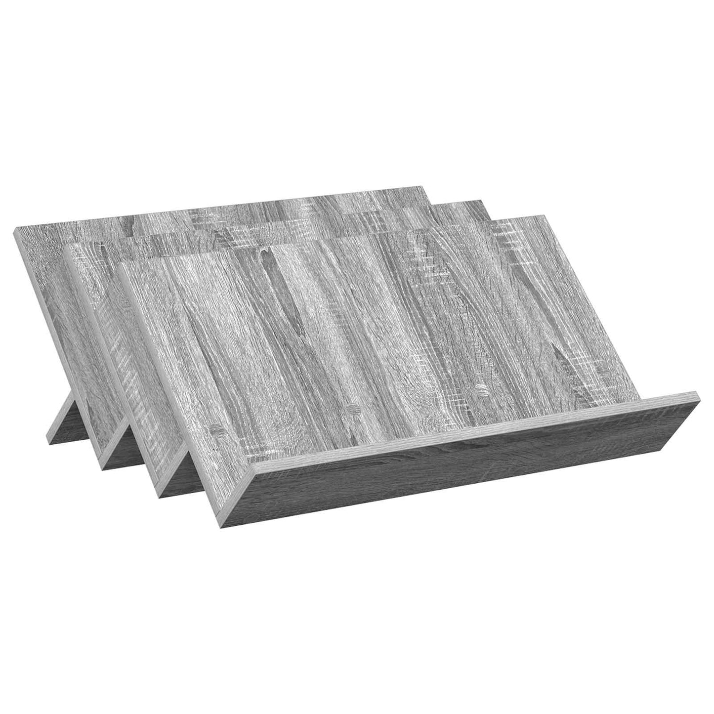 Magasinreol Grå Sonoma 65 x 53 x 28,5 cm Konstruert tre