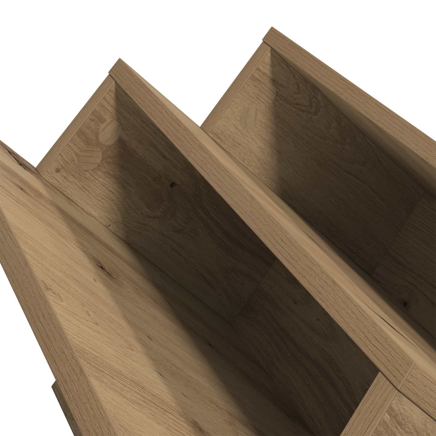 Magasinreol Artisan Eik 65 x 53 x 28,5 cm Konstruert tre