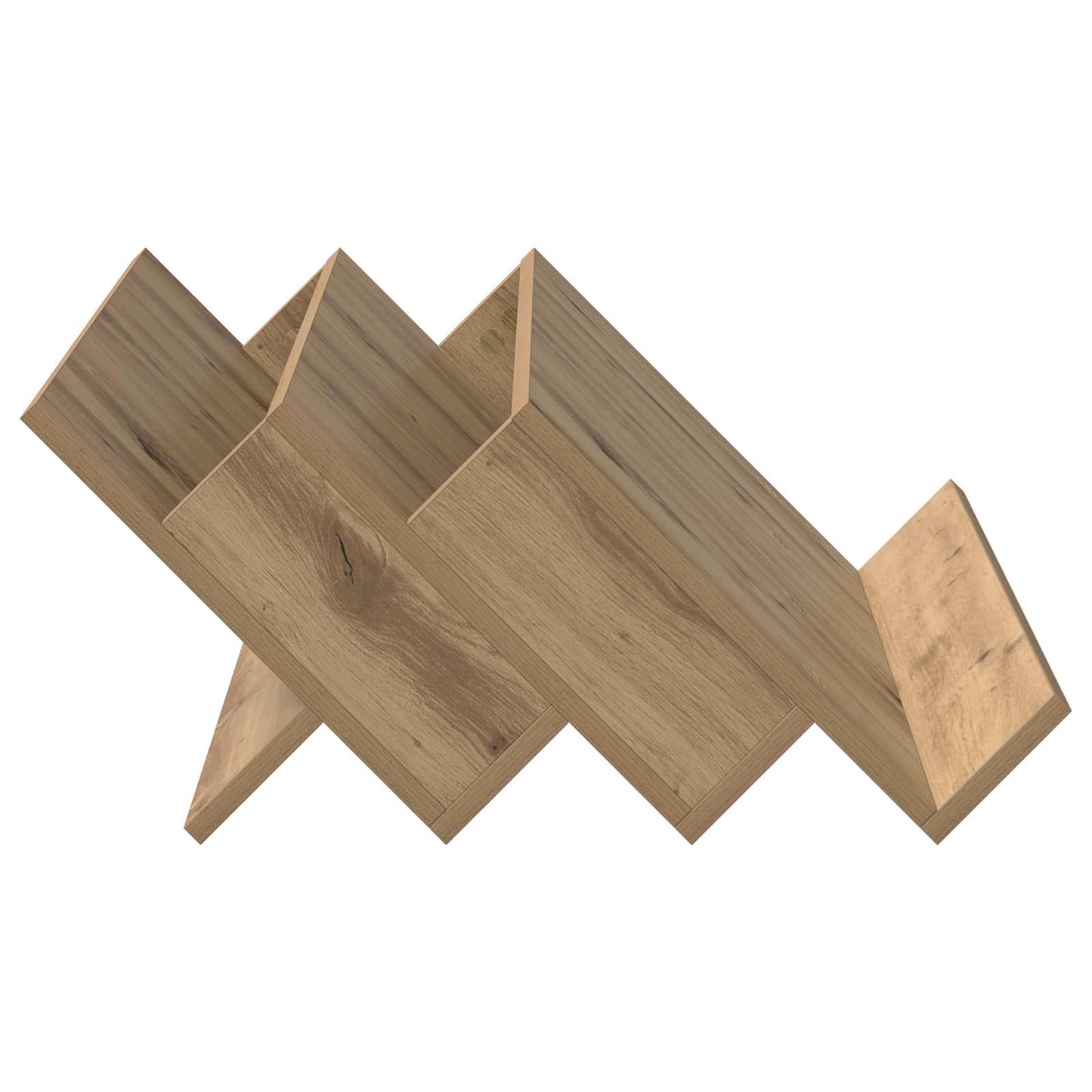 Magasinreol Artisan Eik 65 x 53 x 28,5 cm Konstruert tre