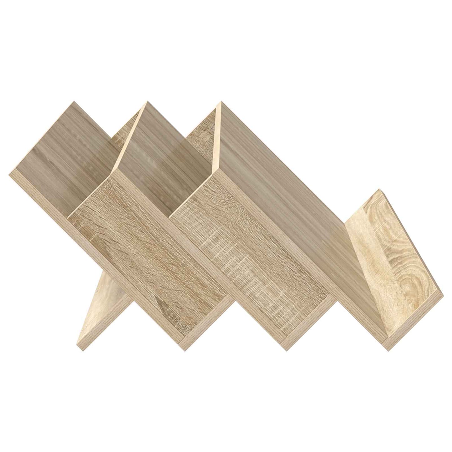 Magasinreol Sonoma eik 90 x 53 x 28,5 cm Konstruert tre
