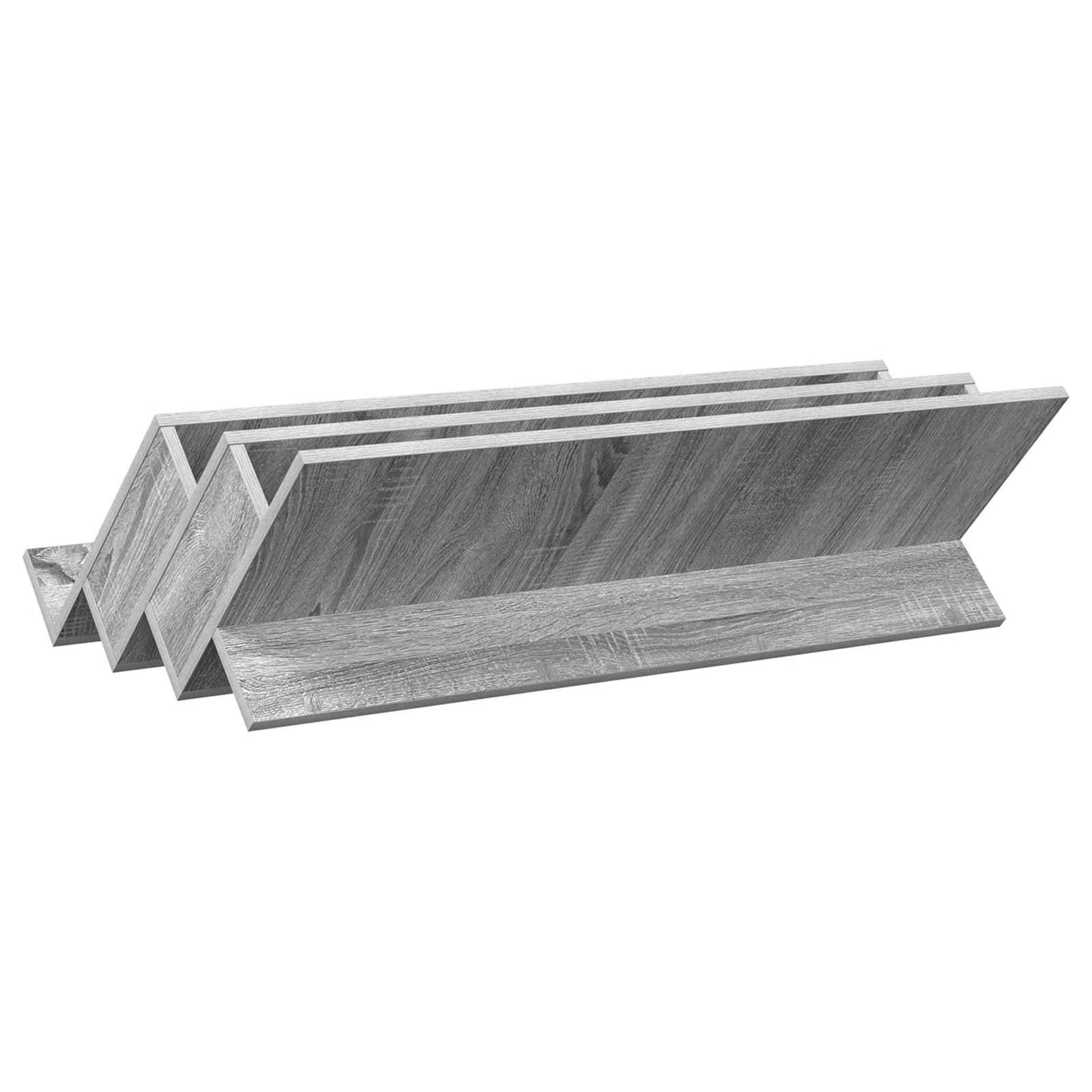 Magasinreol Grå Sonoma 90 x 53 x 28,5 cm Konstruert tre