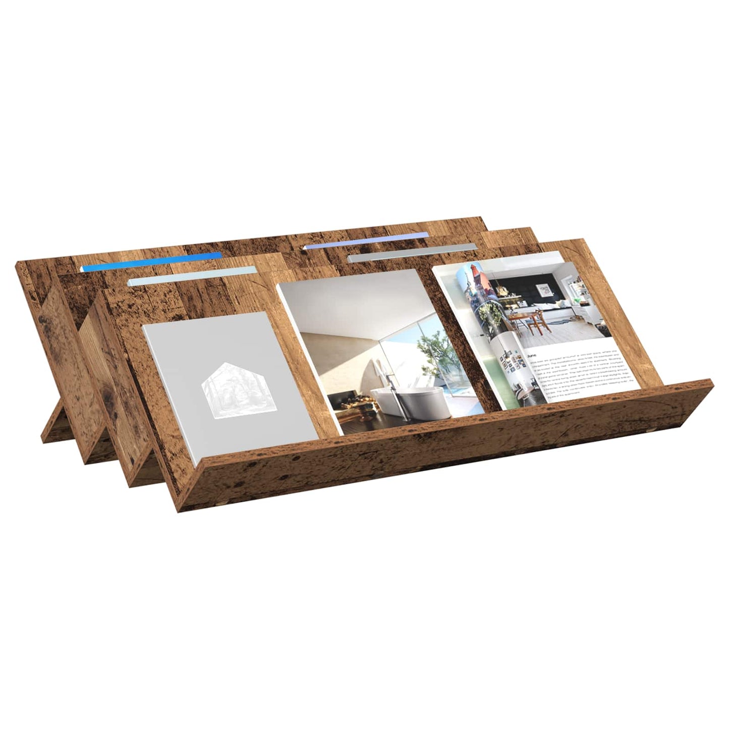 Magasinreol Gammelt tre 90 x 53 x 28,5 cm Konstruert tre