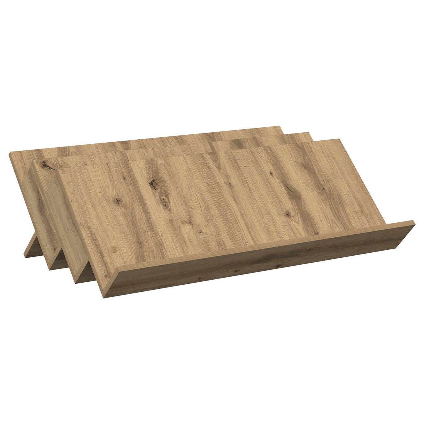 Magasinreol Artisan Eik 90 x 53 x 28,5 cm Konstruert tre