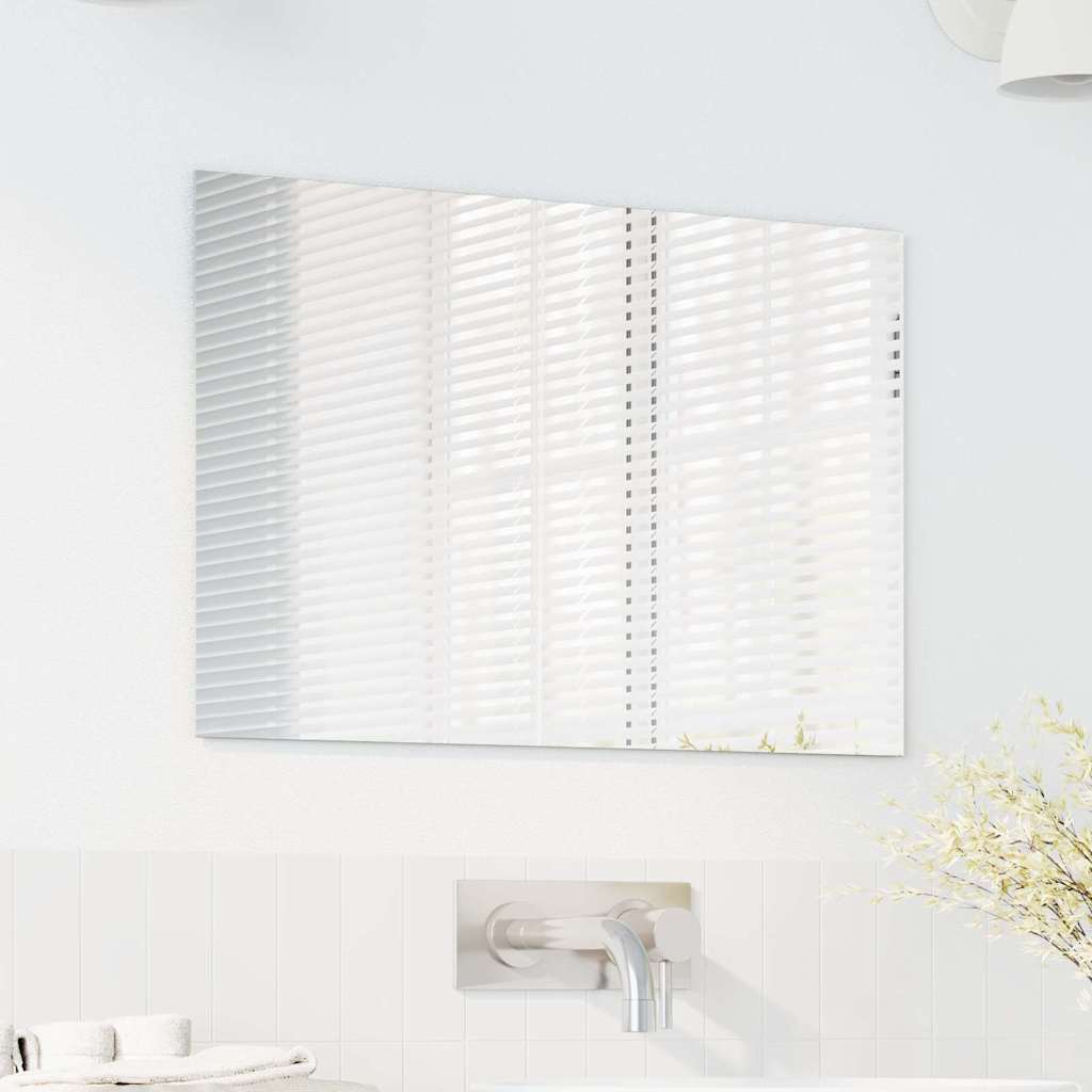 Veggspeil Rektangulær 60 x 40 cm herdet glass