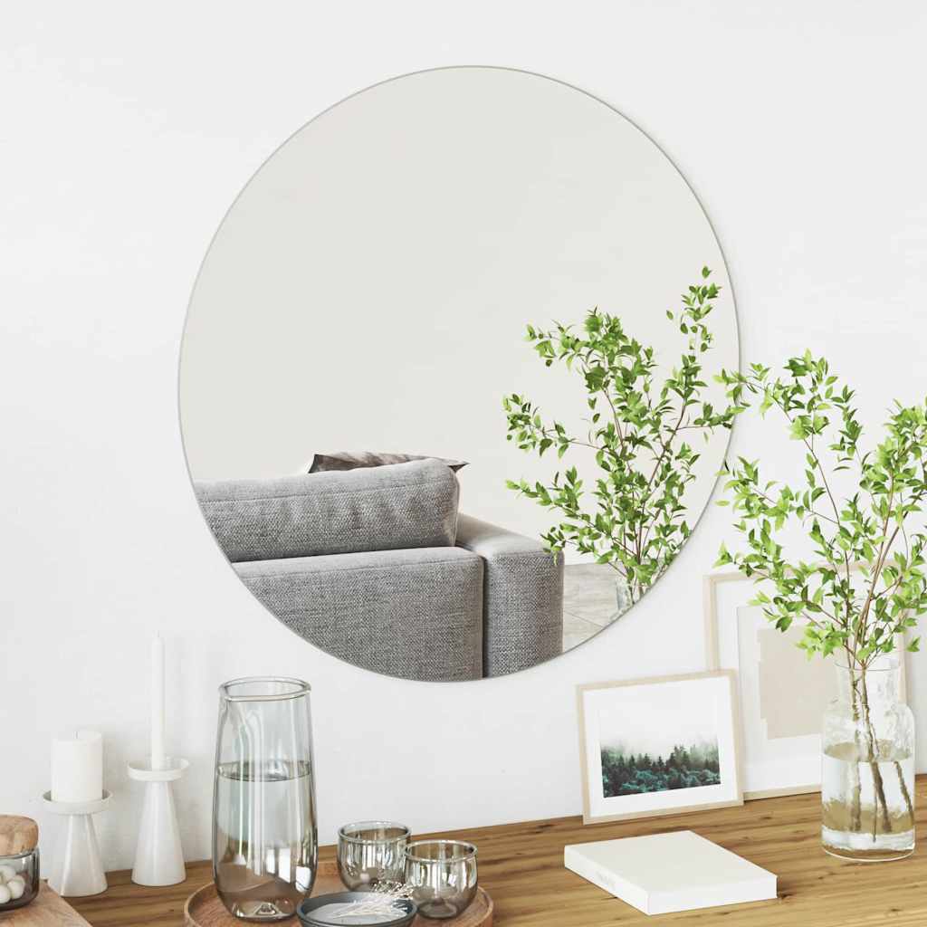 Veggspeil Rund Ø 70 cm herdet glass