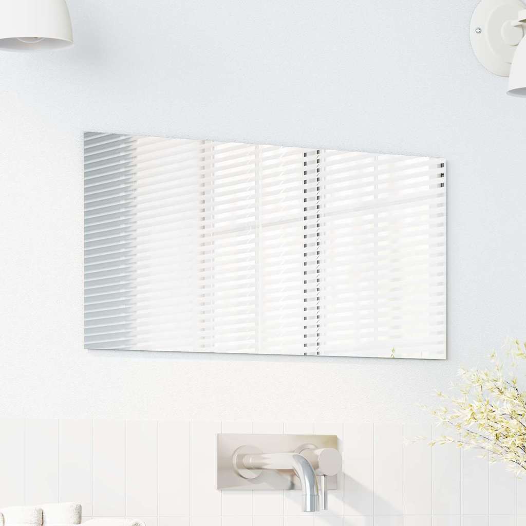 Veggspeil Rektangulær 30 x 60 cm herdet glass