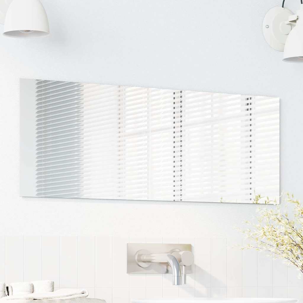 Veggspeil Rektangulær 30 x 80 cm herdet glass