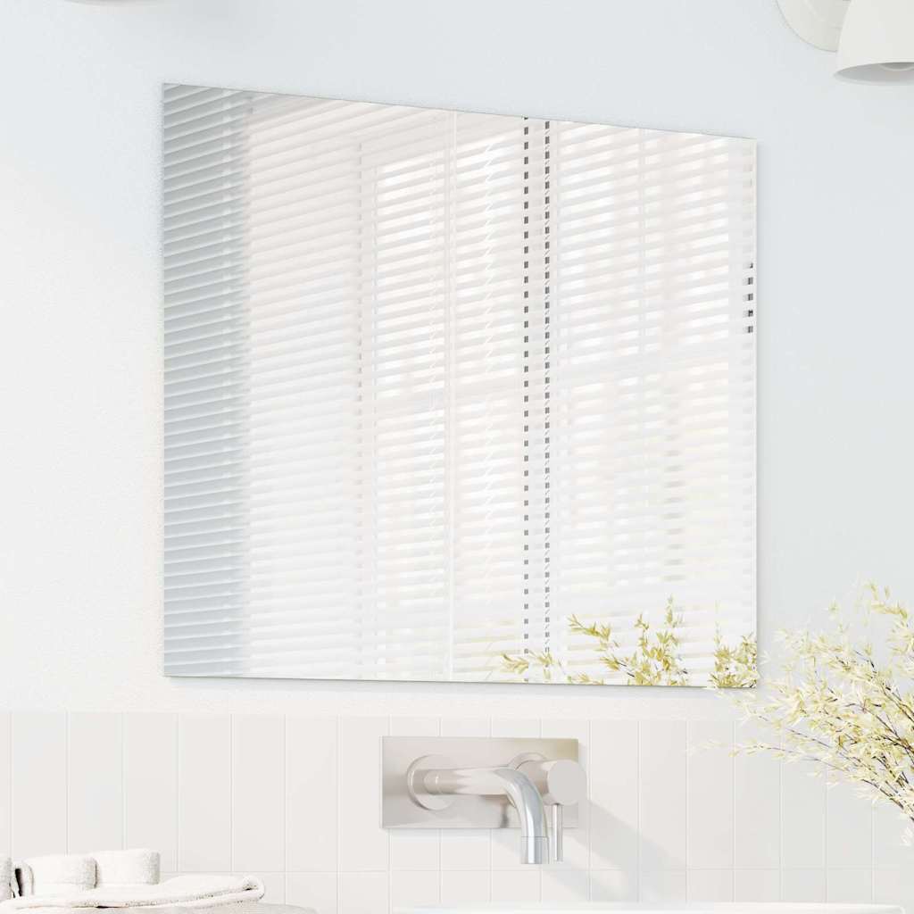 Veggspeil Rektangulær 50 x 60 cm herdet glass