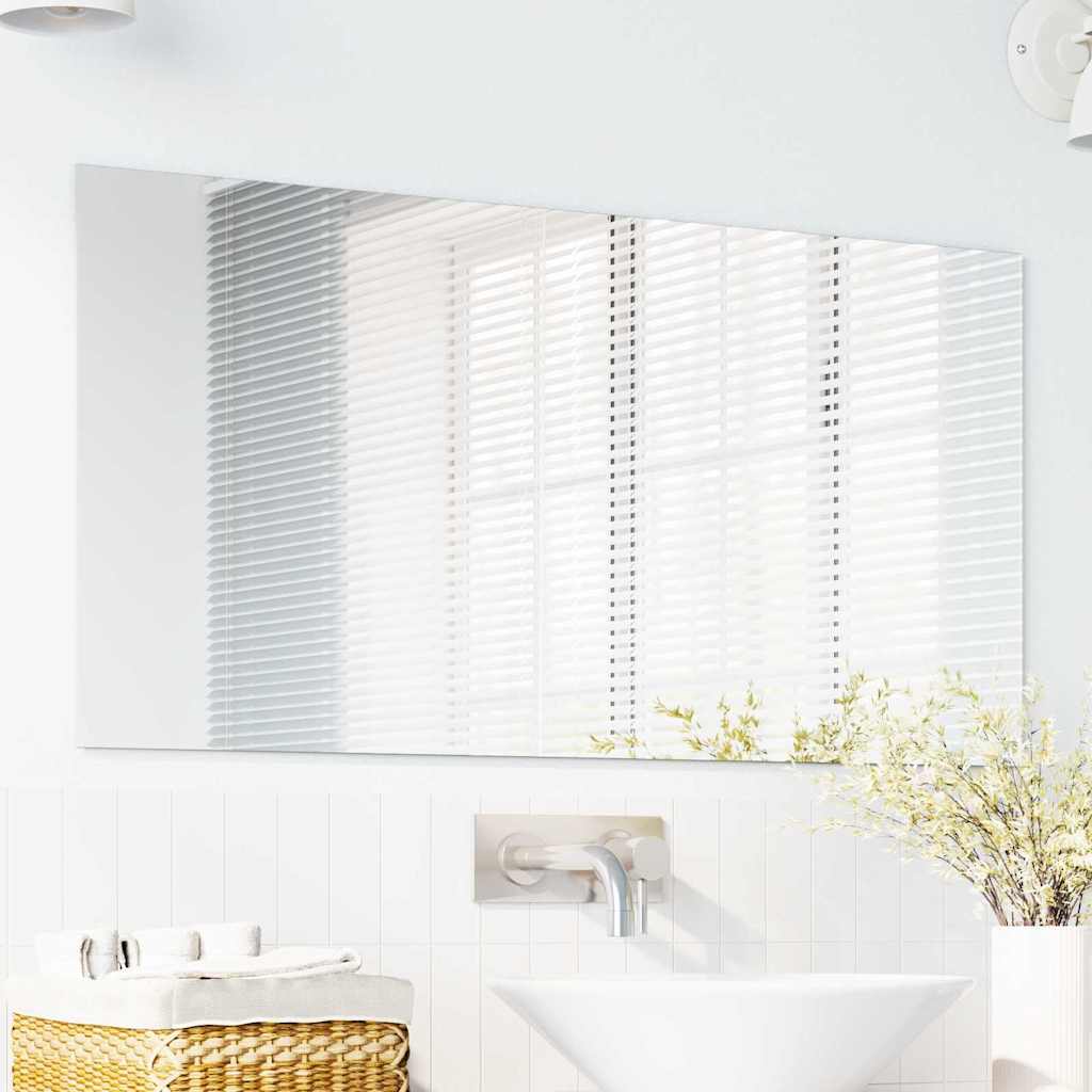 Veggspeil Rektangulær 50 x 100 cm herdet glass