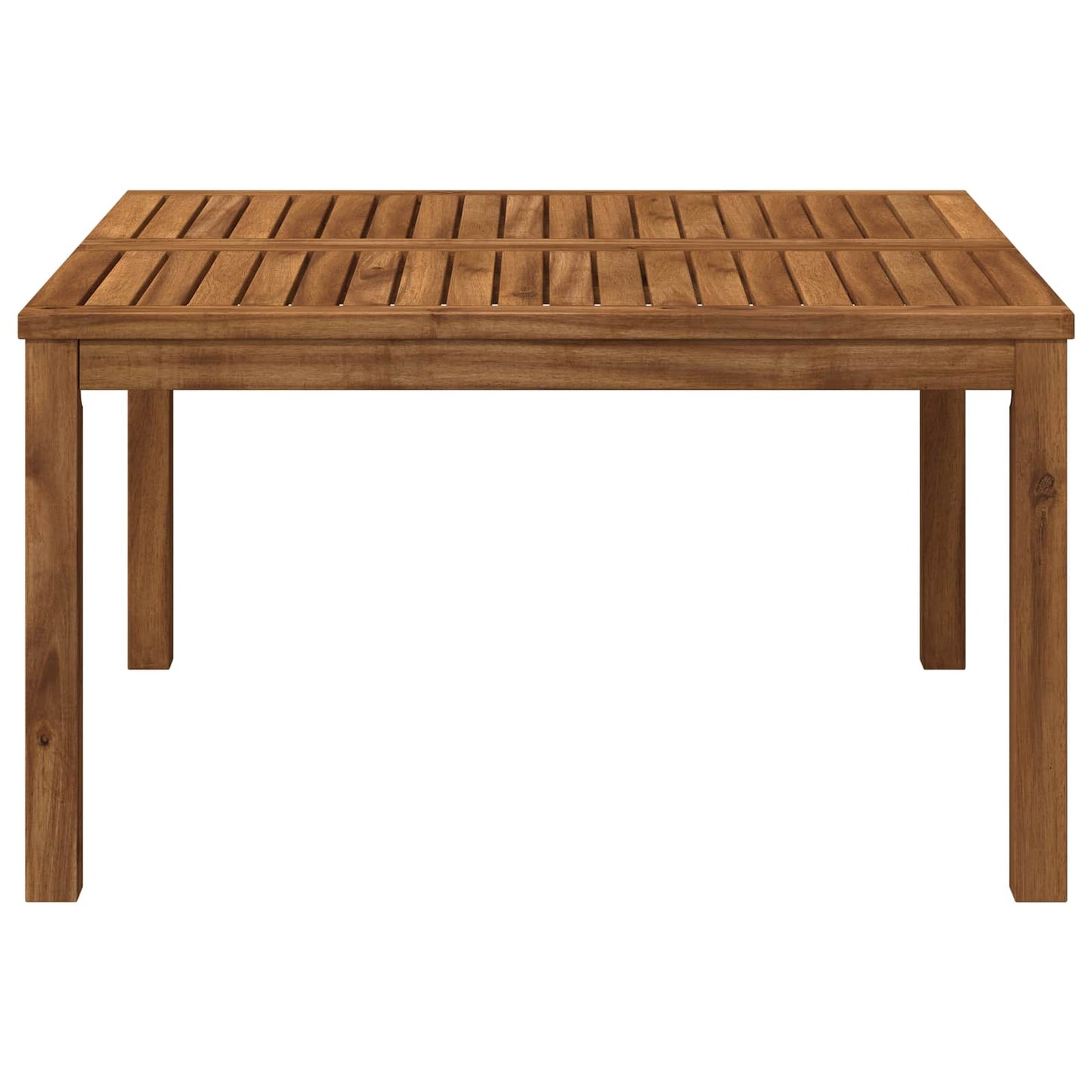 Kaffebord Naturlig 80 x 80,5 x 45 cm Solid akasietre