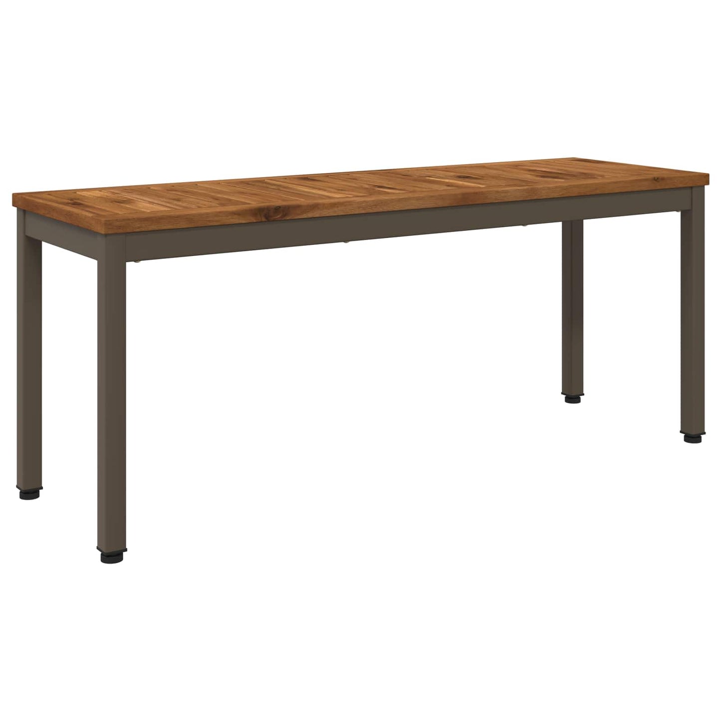 Hagebenk 108,5 x 35 x 45 cm Solid akasietre Naturlig og Kaffe