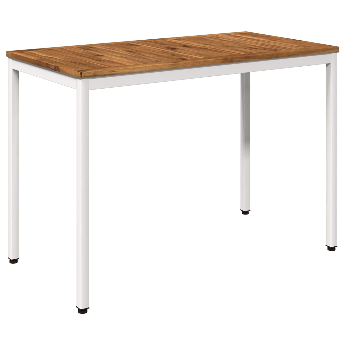 Hage middagsbord Naturlig og Hvit 108,5 x 55 x 75 cm