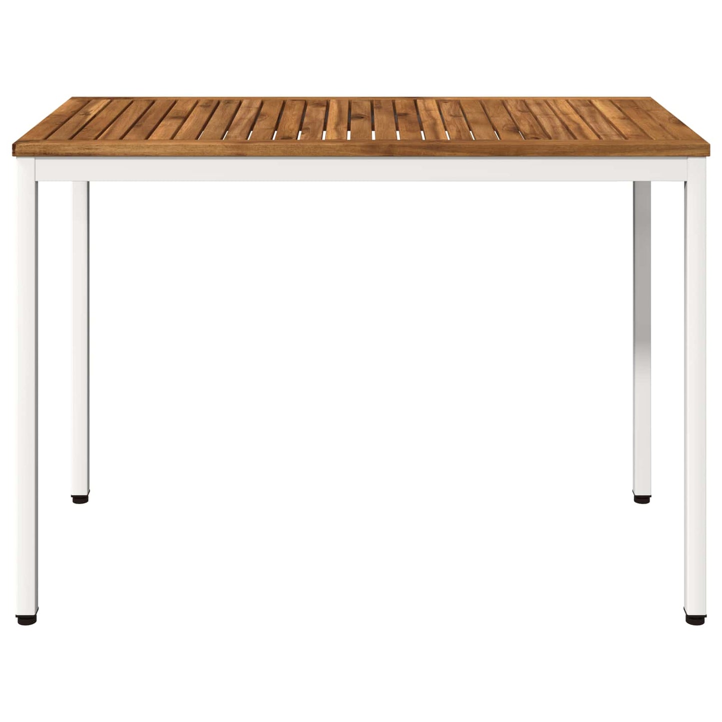 Hage middagsbord Naturlig og Hvit 108,5 x 55 x 75 cm