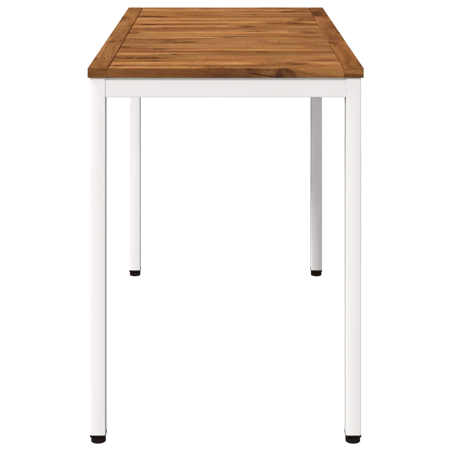 Hage middagsbord Naturlig og Hvit 108,5 x 55 x 75 cm