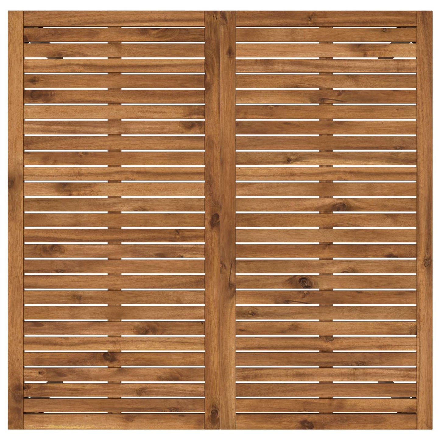 Hage middagsbord Naturlig og Kaffe 110 x 108,5 x 75 cm