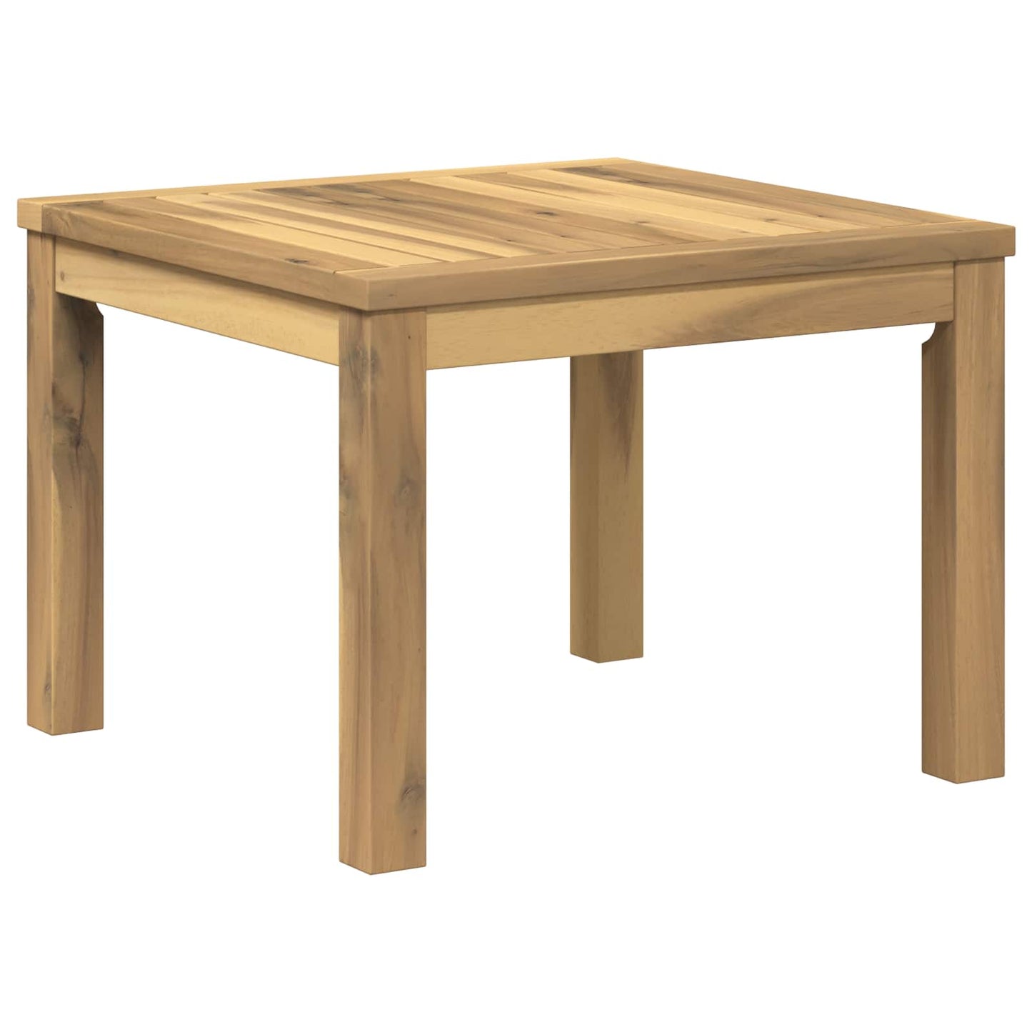 Kaffebord Hvit 50 x 48,5 x 36 cm Solid akasietre