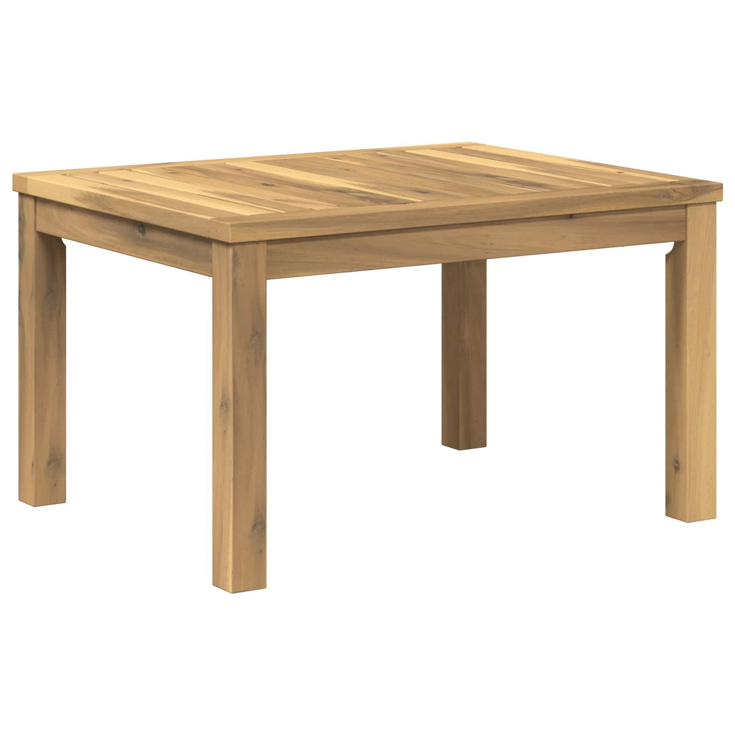 Kaffebord Hvit 50 x 60,5 x 36 cm Solid akasietre