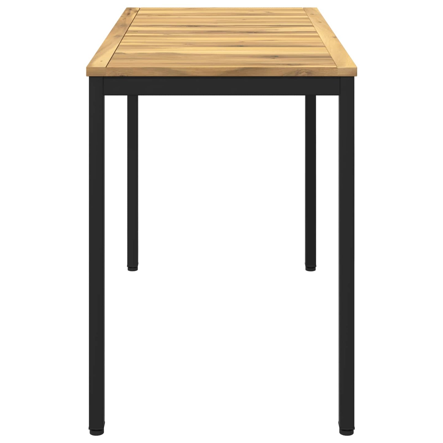 Hage middagsbord Hvit og svart 108,5 x 55 x 75 cm