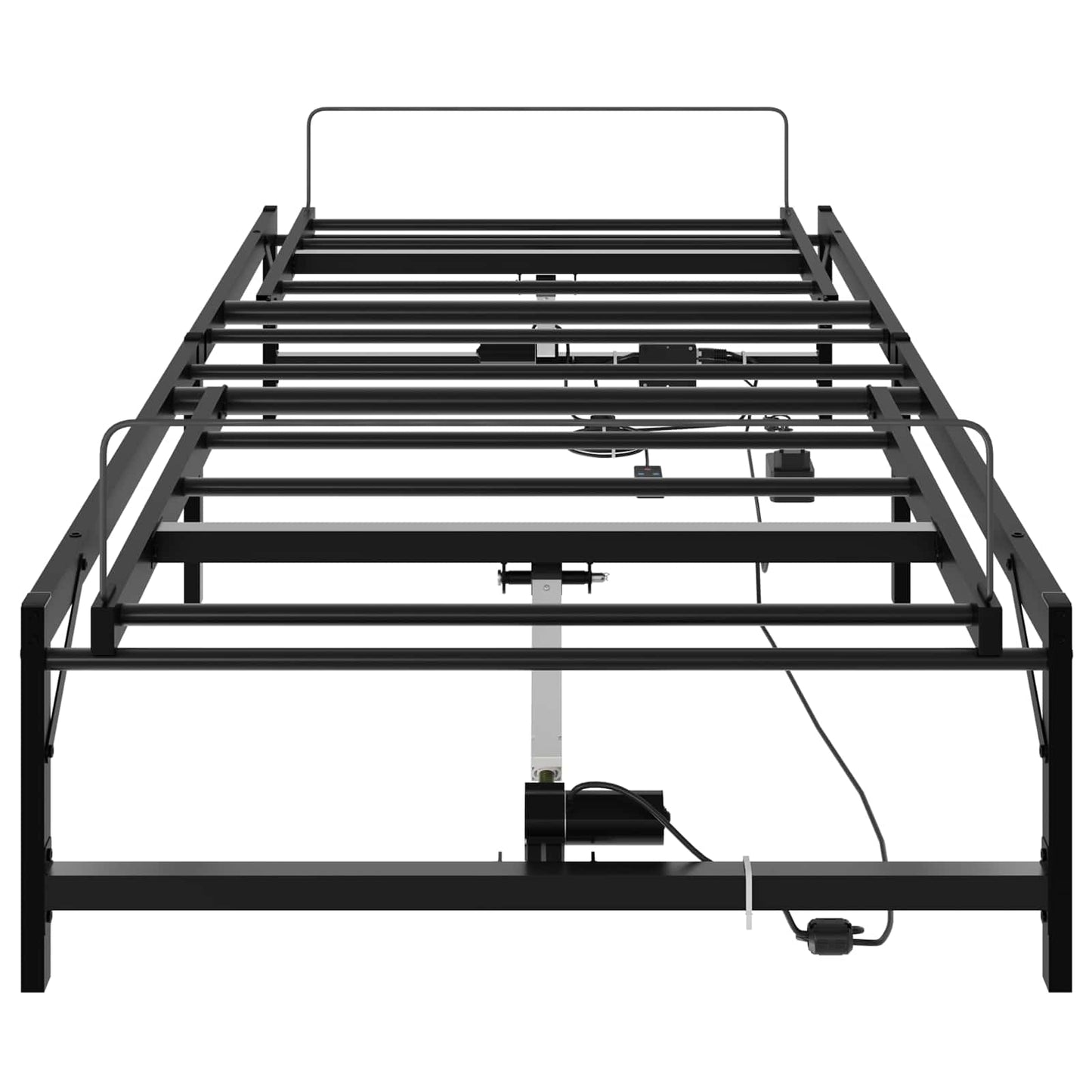 Elektrisk Justerbar Seng Ramme Svart 75 x 190 cm Stål