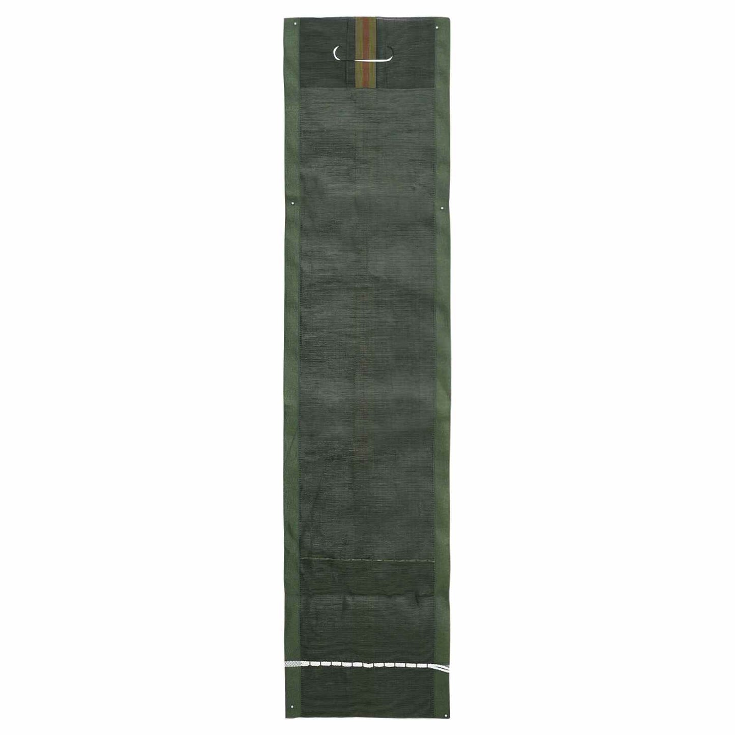 Sandsekker 10 pcs grønn 120 x 27 cm HDPE
