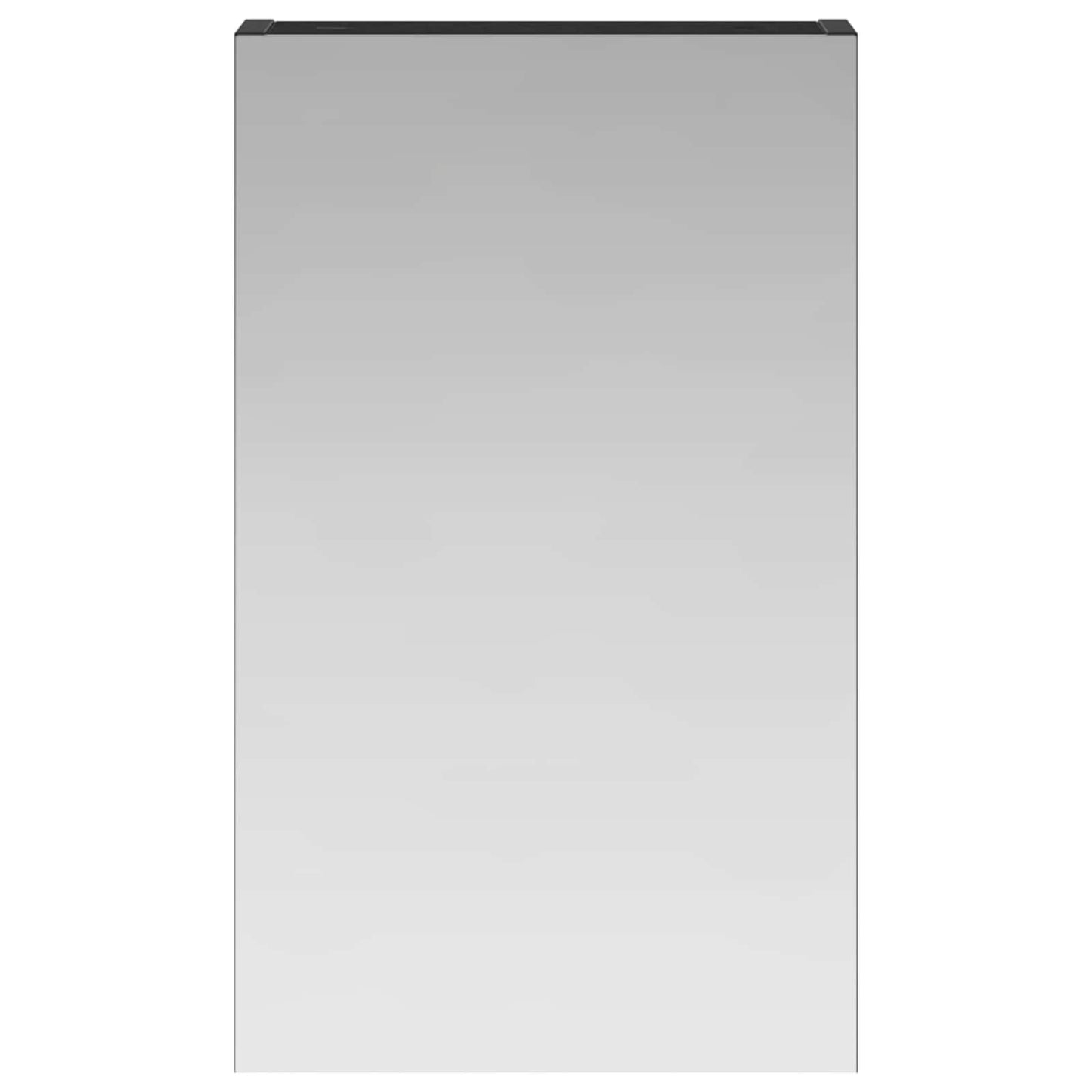 Baderomsspeilskap Svart Eik 30 x 10,5 x 50 cm Konstruert tre