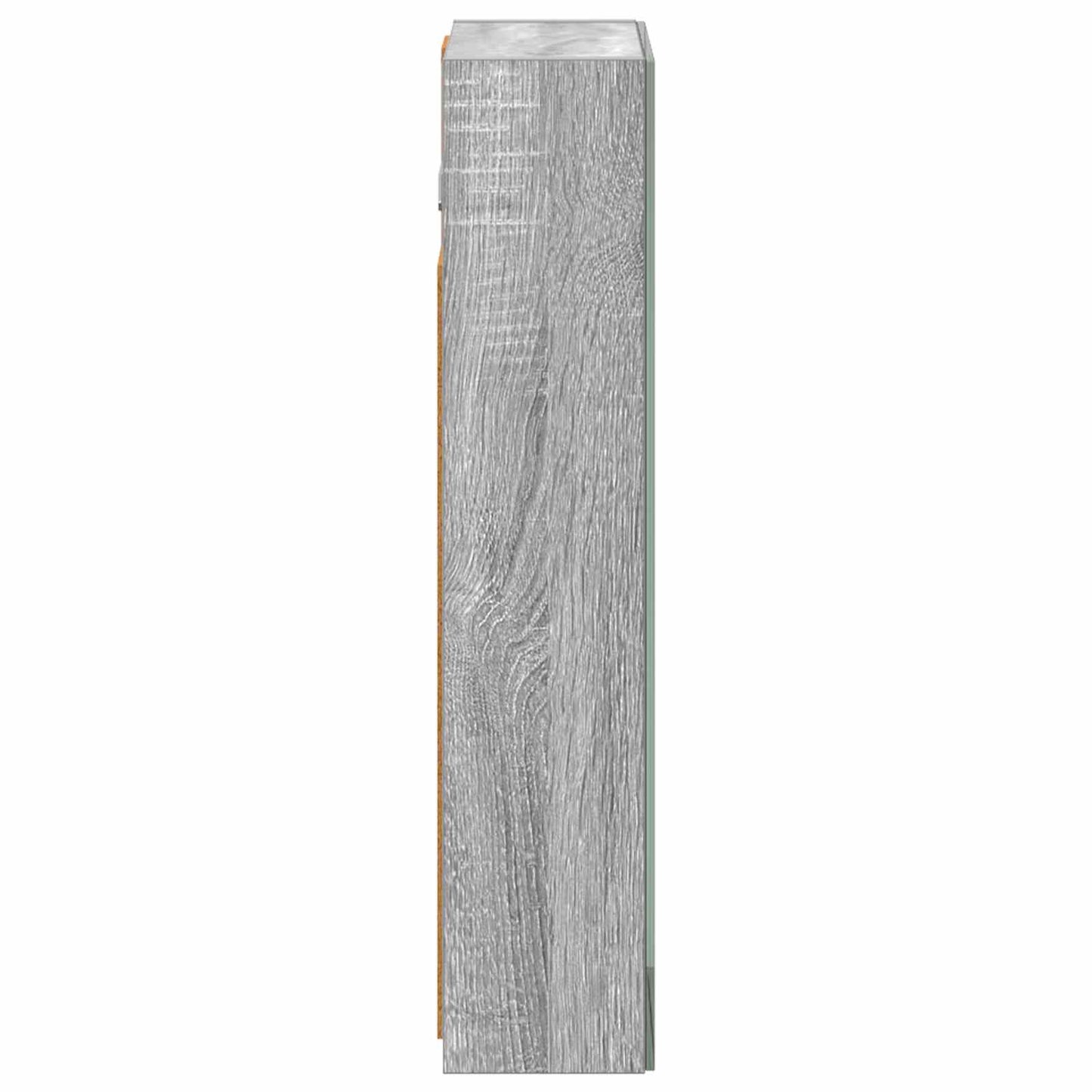 Baderomsspeilskap Grå Sonoma 30 x 10,5 x 50 cm Konstruert tre