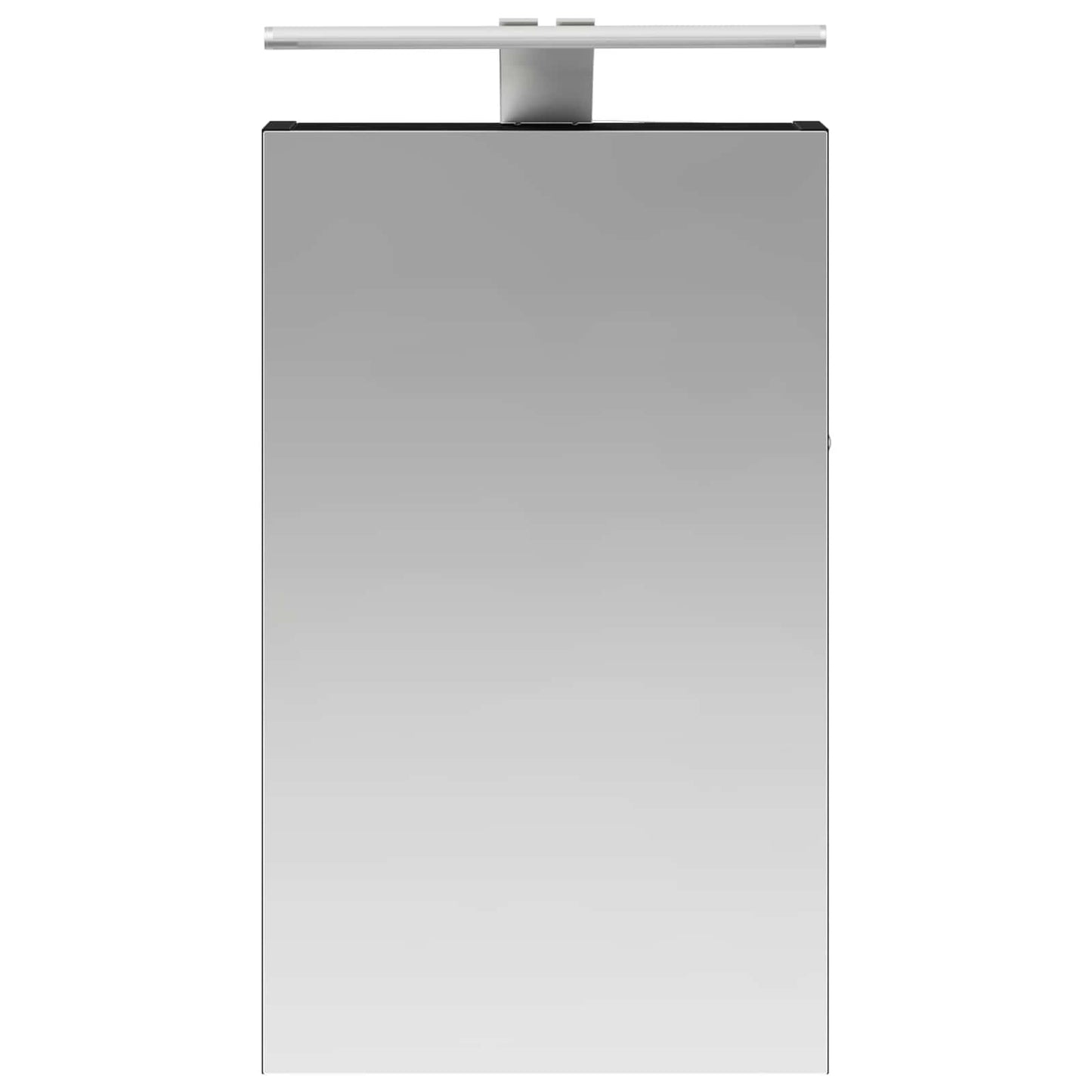 Baderomsspeilskap Svart Eik 30 x 10,5 x 50 cm Konstruert tre