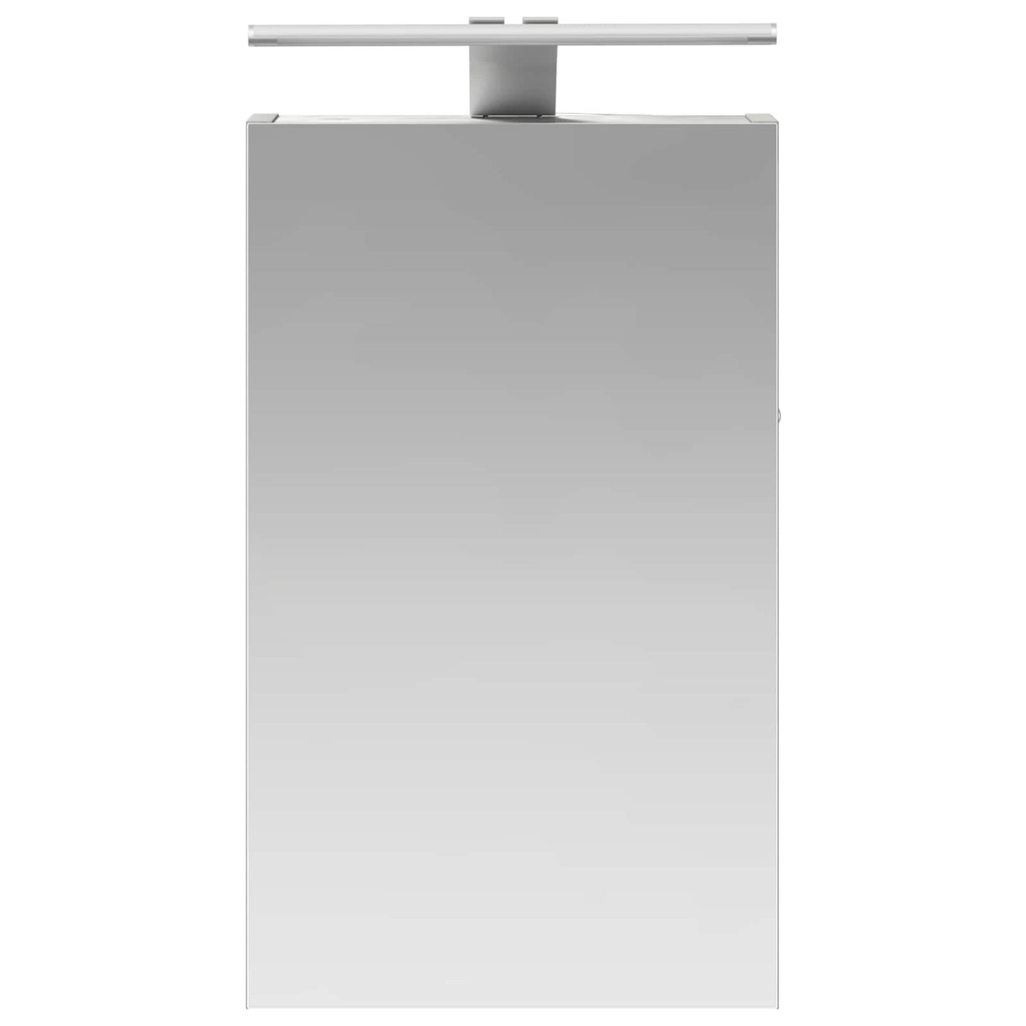 Baderomsspeilskap Betonggrå 30 x 10,5 x 50 cm Konstruert tre