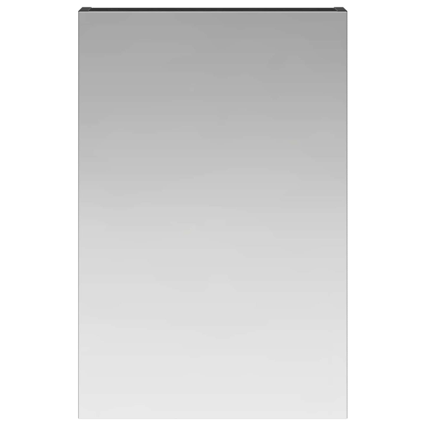 Baderomsspeilskap Svart Eik 40 x 10,5 x 60,5 cm Konstruert tre