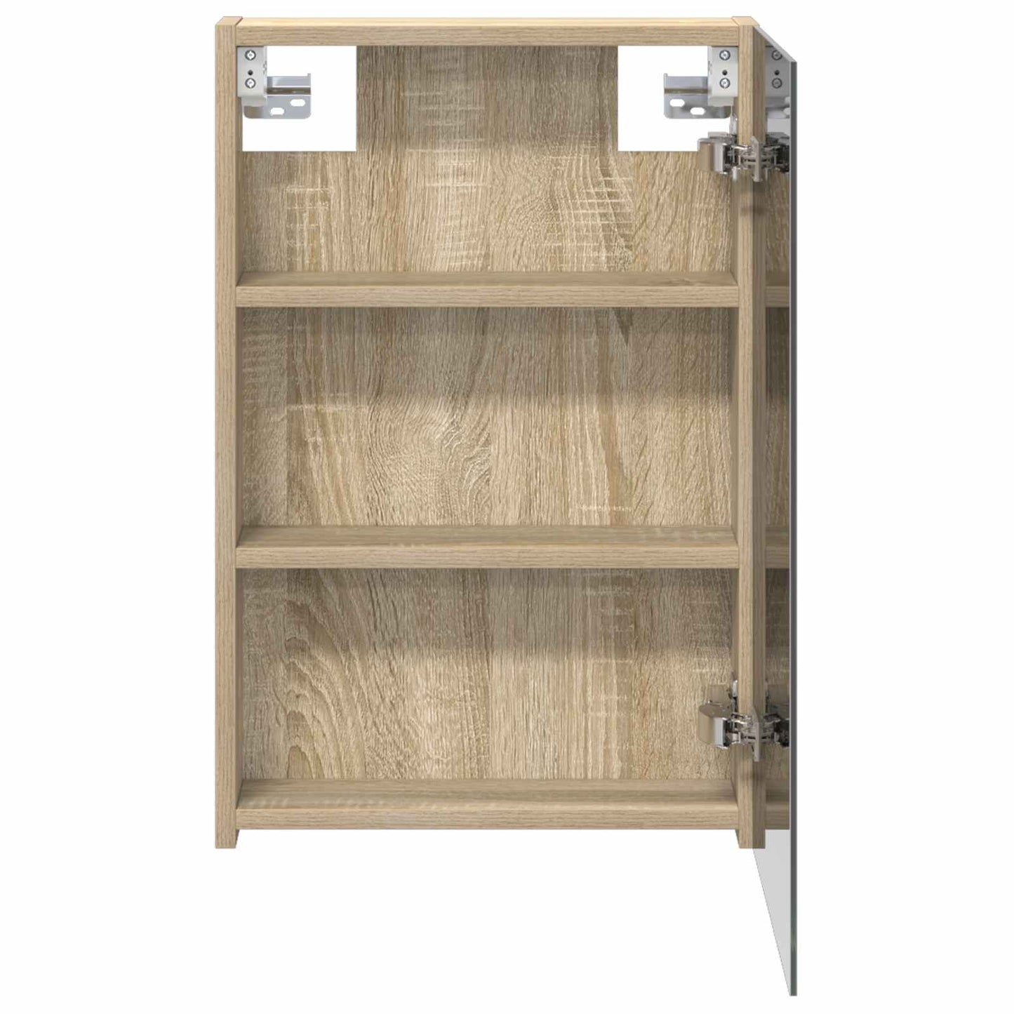 Baderomsspeilskap Sonoma eik 40 x 10,5 x 60,5 cm Konstruert tre