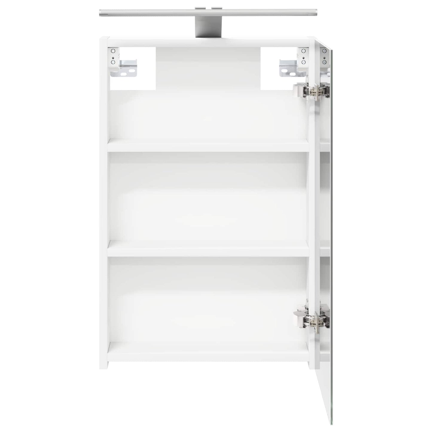 Baderomsspeilskap Hvit 40 x 10,5 x 60,5 cm Konstruert tre