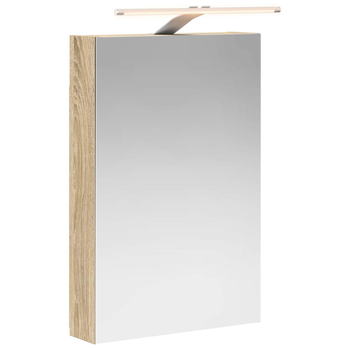 Baderomsspeilskap Sonoma eik 40 x 10,5 x 60,5 cm Konstruert tre