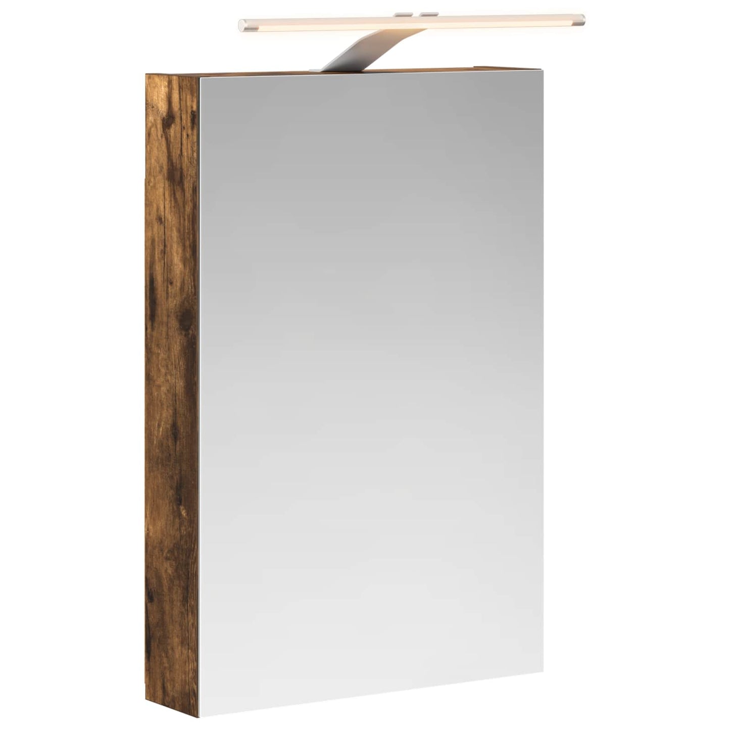 Baderomsspeilskap Røkt eik 40 x 10,5 x 60,5 cm Konstruert tre