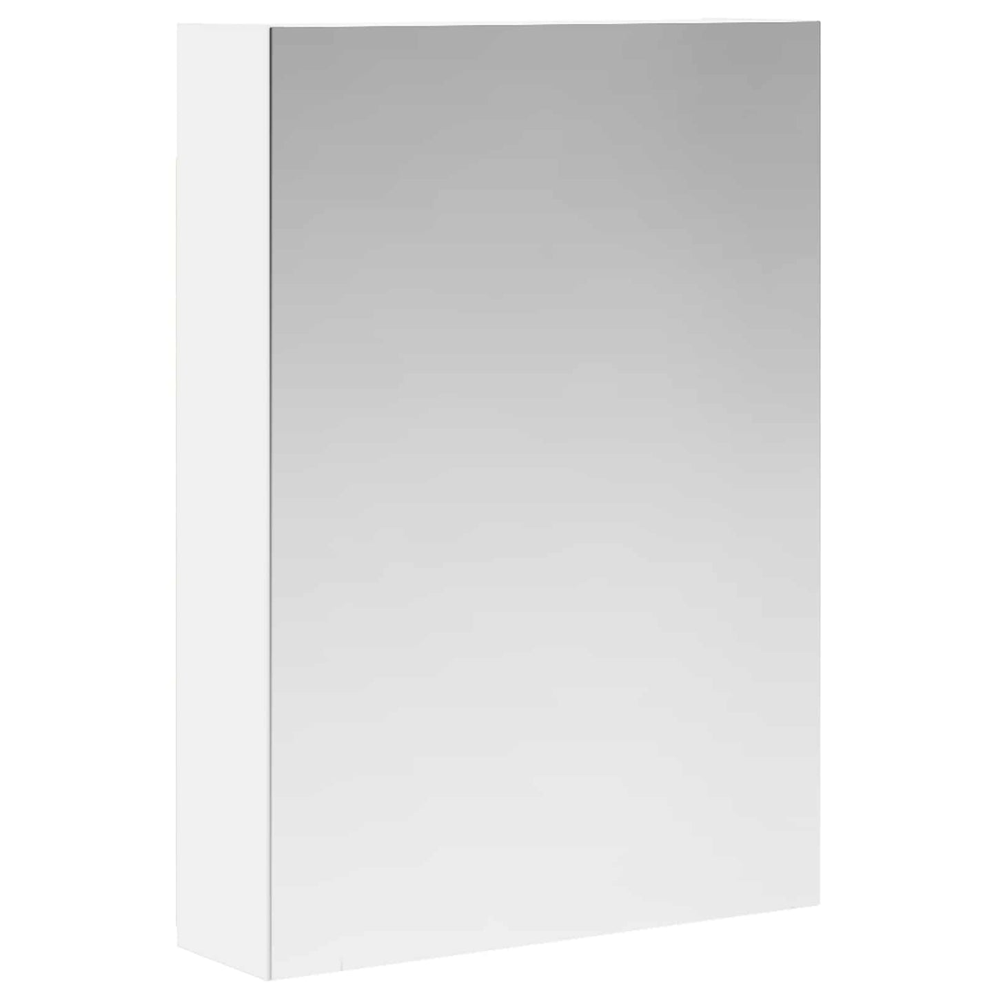 Baderomsspeilskap med dør Hvit 50 x 14,5 x 70 cm Konstruert tre