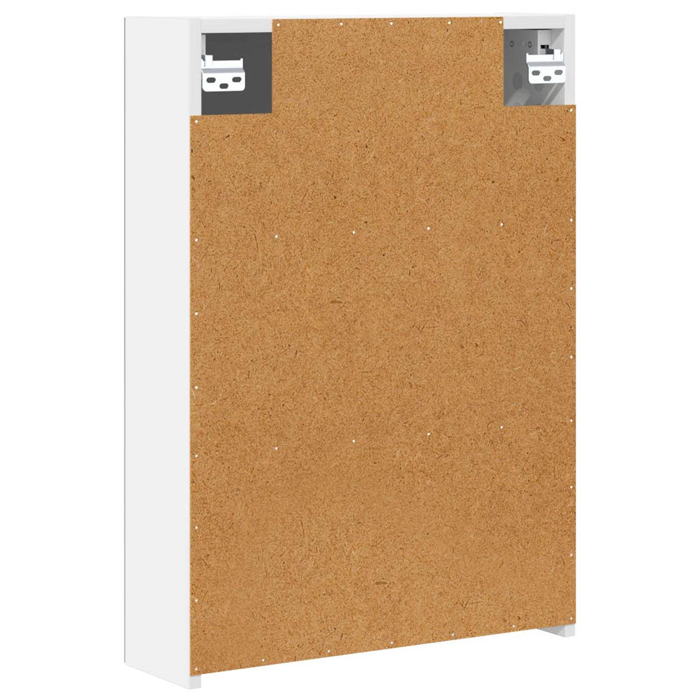 Baderomsspeilskap med dør Hvit 50 x 14,5 x 70 cm Konstruert tre