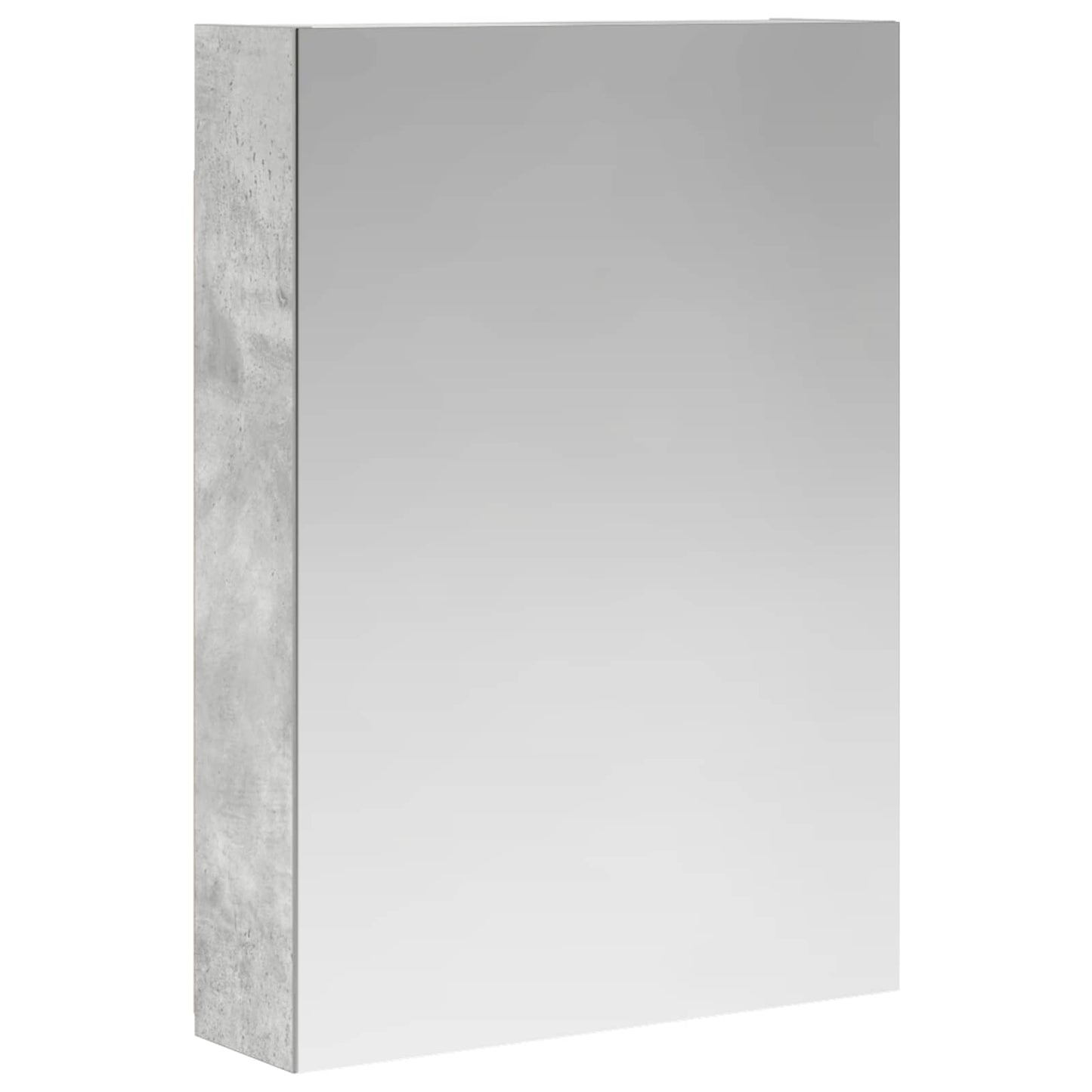 Baderomsspeilskap Betonggrå 50 x 14,5 x 70 cm Konstruert tre
