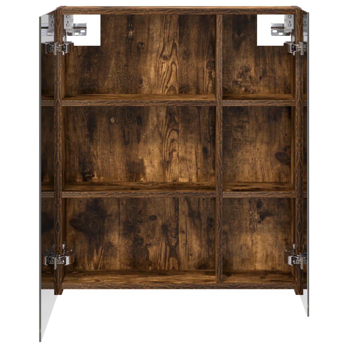 Baderomsspeilskap Røkt eik 60 x 14,5 x 70 cm Konstruert tre