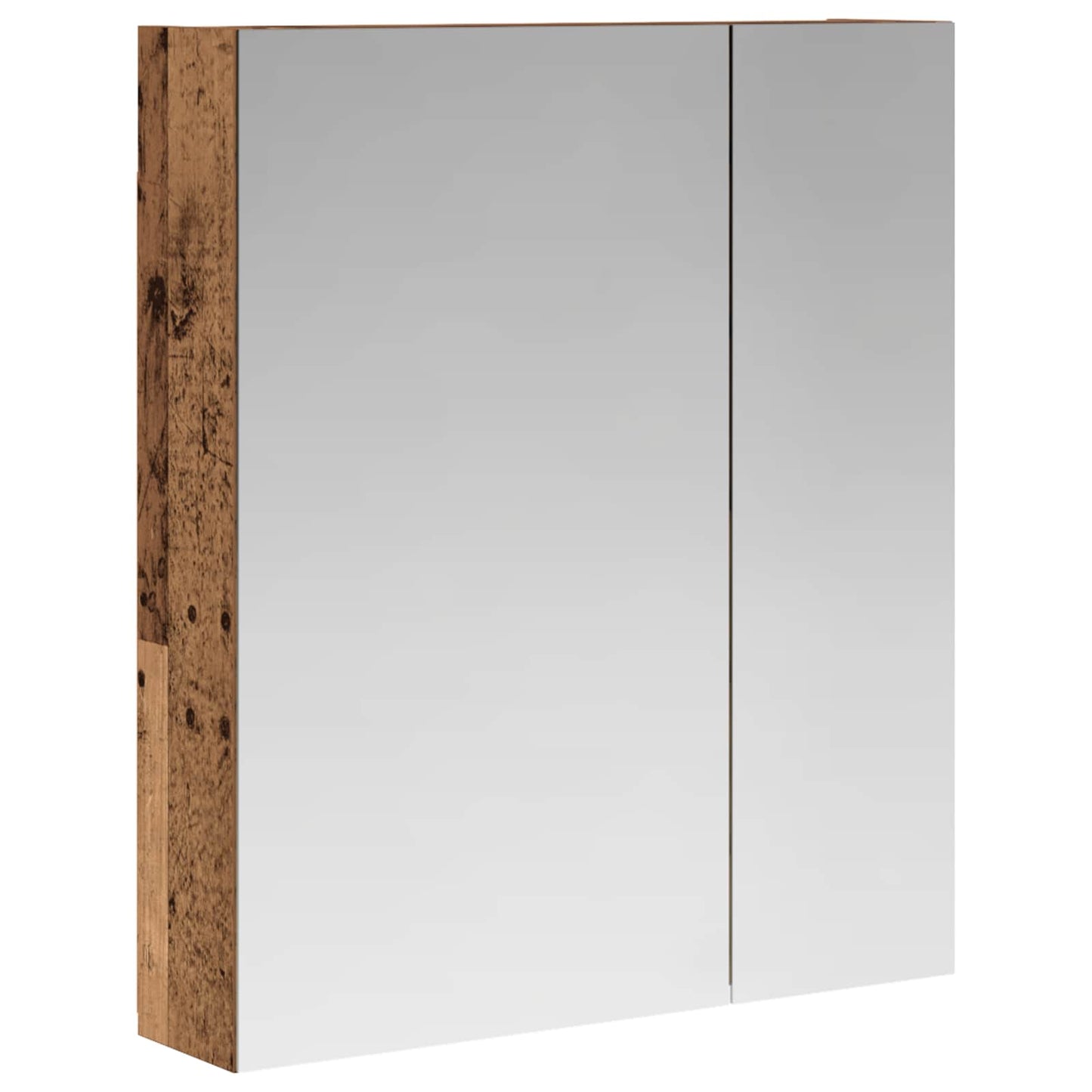 Baderomsspeilskap Gammelt tre 60 x 14,5 x 70 cm Konstruert tre