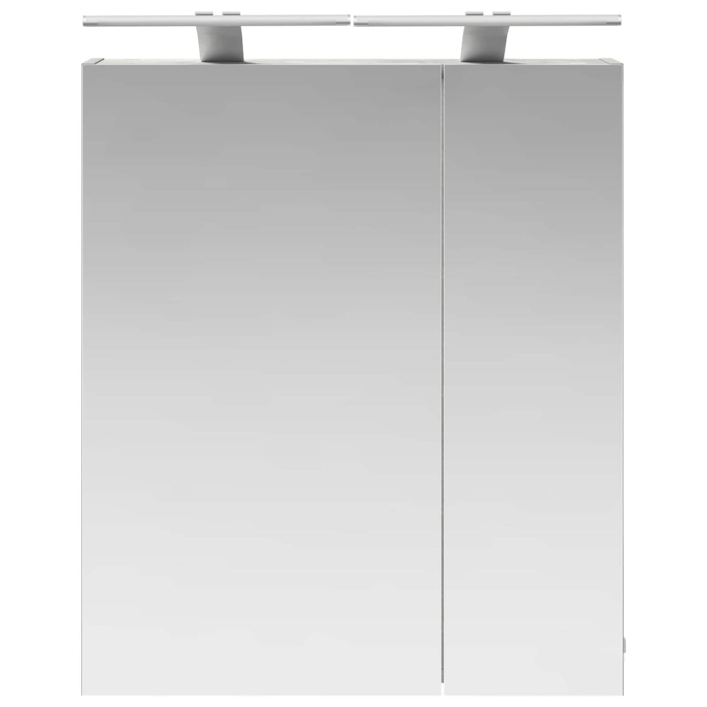 Baderomsspeilskap Betonggrå 60 x 14,5 x 70 cm Konstruert tre