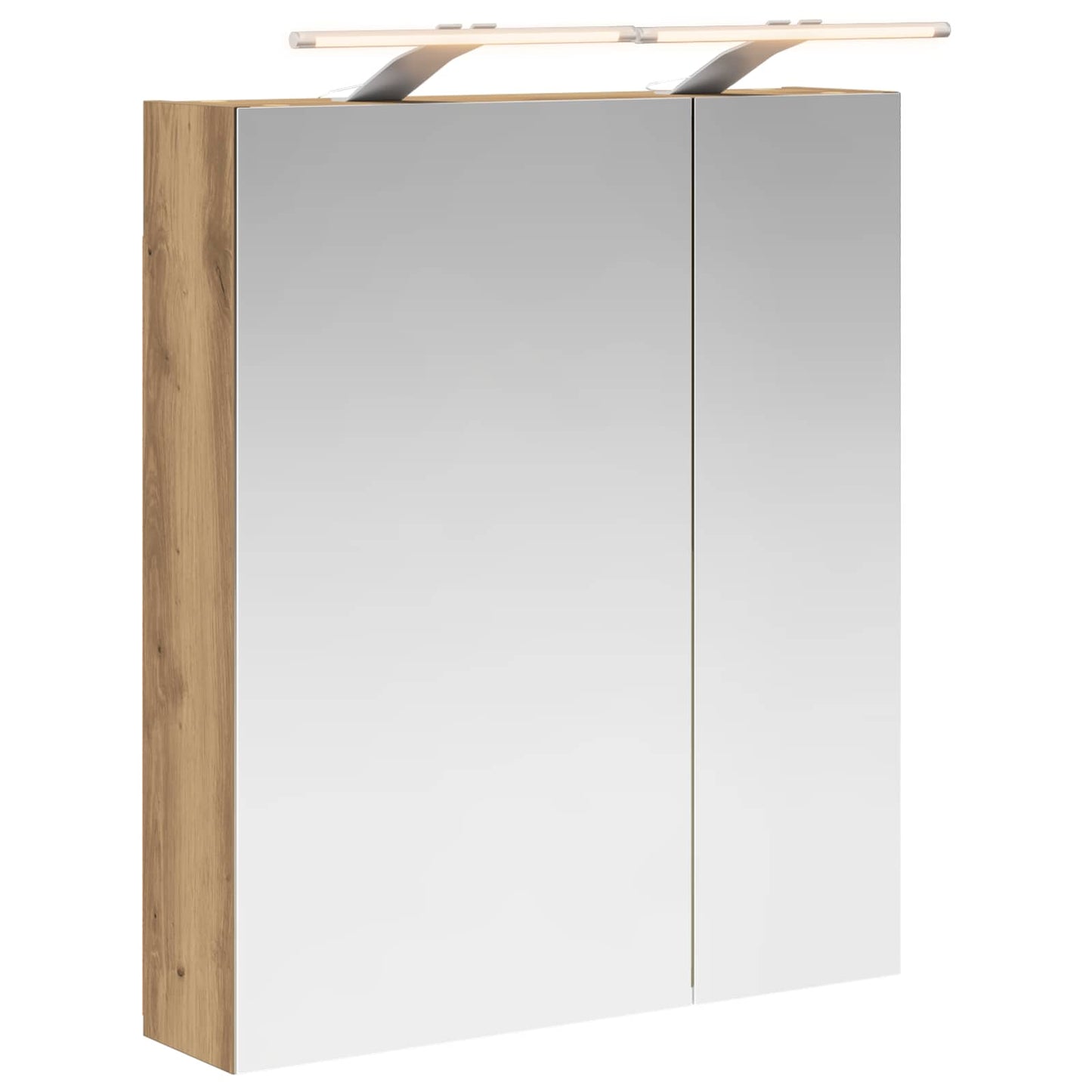 Baderomsspeilskap Kunstnerisk Eik 60 x 14,5 x 70 cm