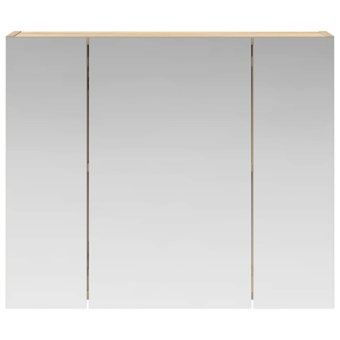 Baderomsspeilskap Sonoma eik 60 x 14,5 x 50 cm Konstruert tre