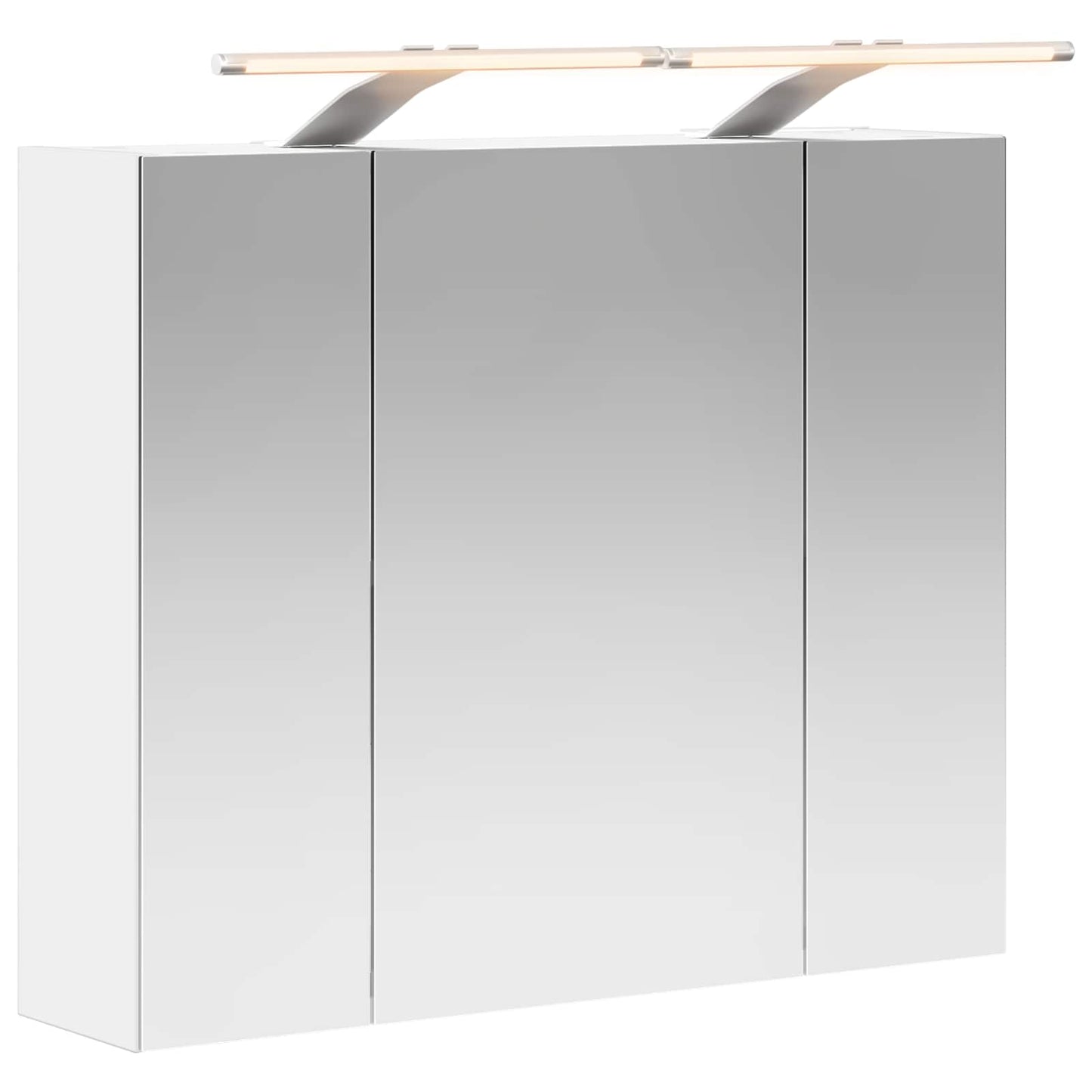Baderomsspeilskap for Hvit 60 x 14,5 x 50 cm Konstruert tre