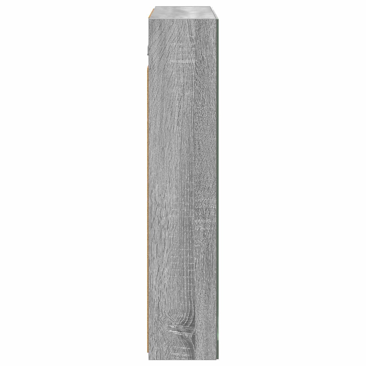 Baderomsspeilskap Grå Sonoma 70 x 14,5 x 70 cm Konstruert tre