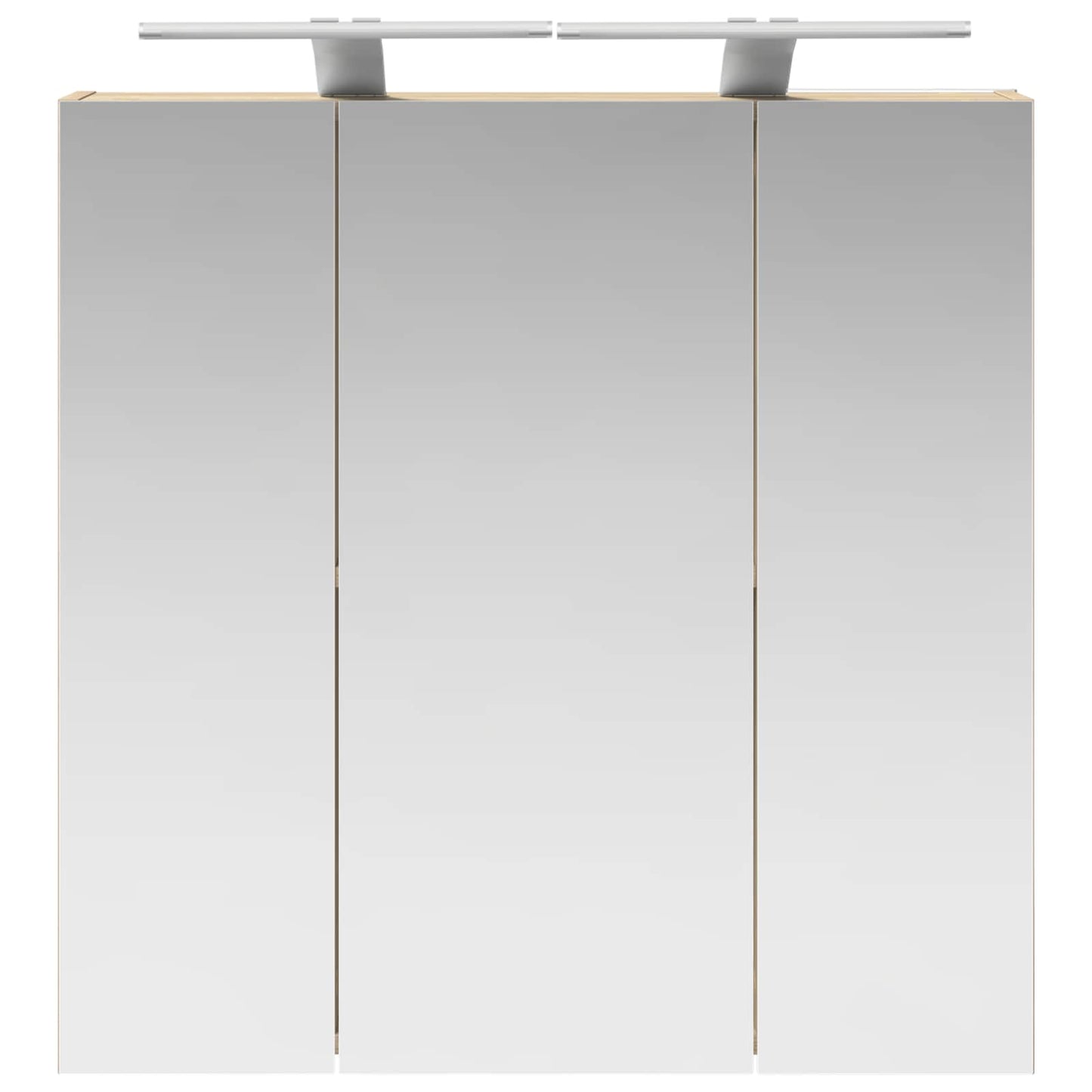Baderomsspeilskap Sonoma eik 70 x 14,5 x 70 cm Konstruert tre