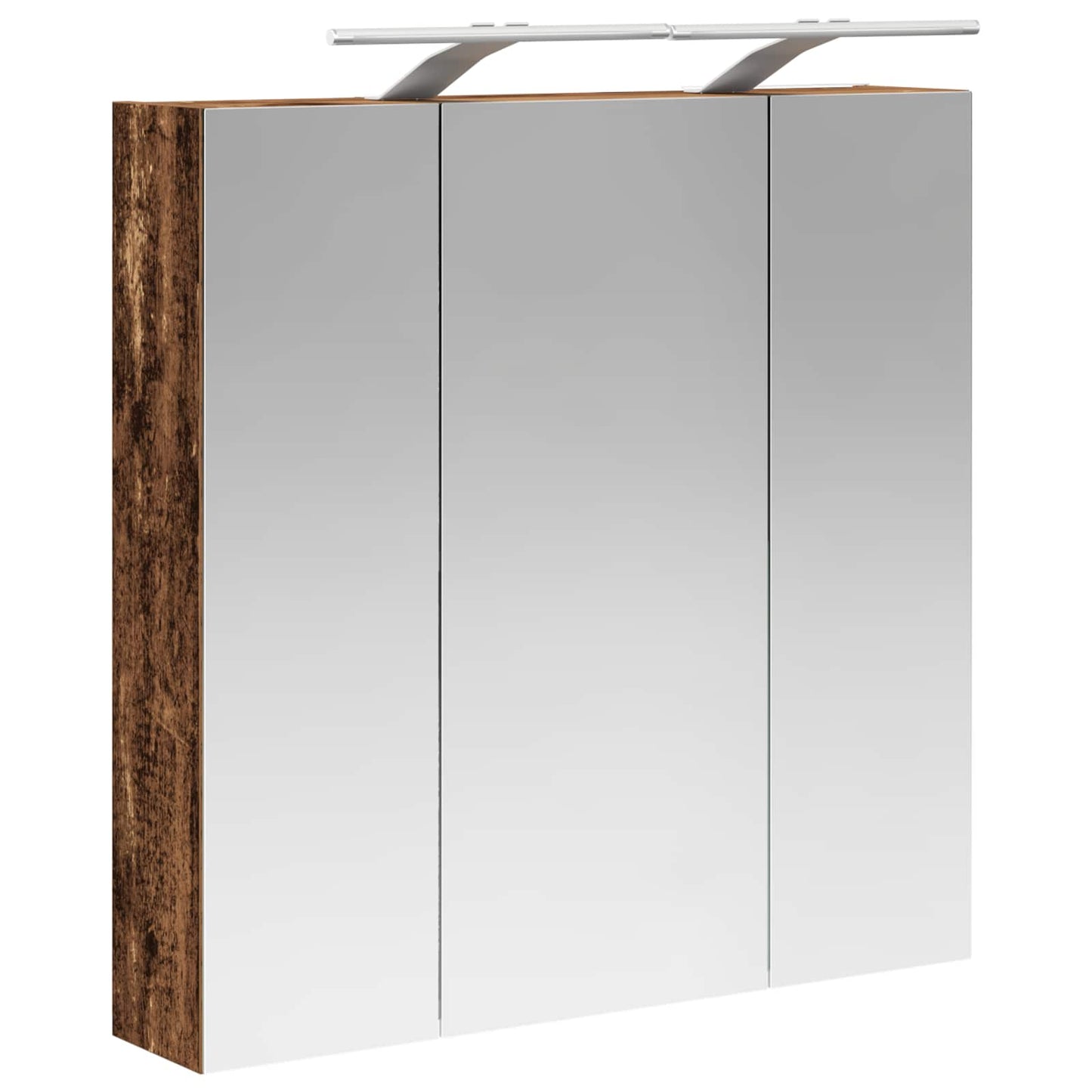 Baderomsspeilskap Gammelt tre 70 x 14,5 x 70 cm Konstruert tre