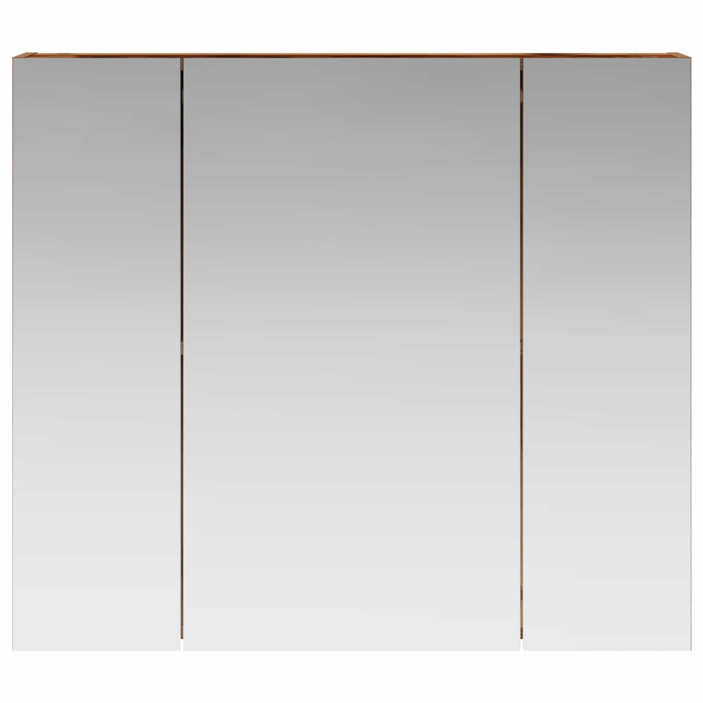Baderomsspeilskap Gammelt tre 80 x 14.5 x 70 cm Konstruert tre