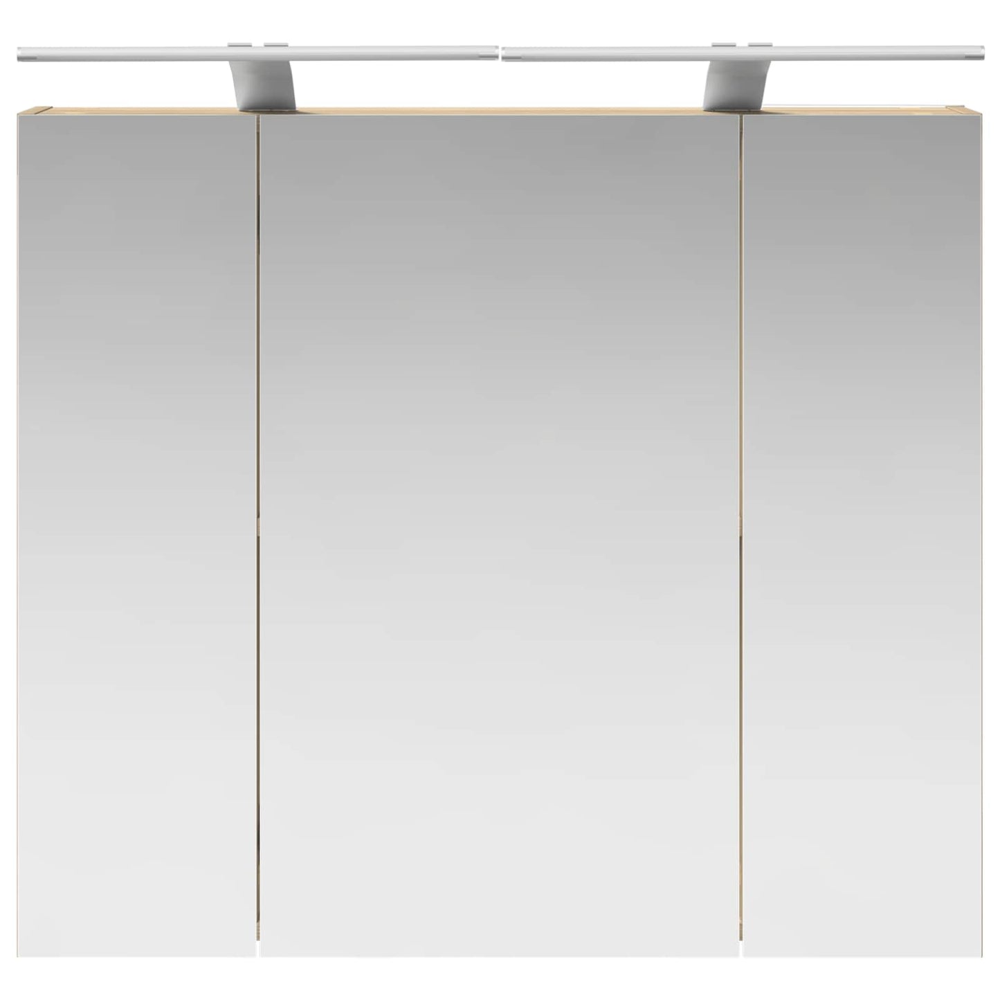 Baderomsspeilskap Sonoma eik 80 x 14.5 x 70 cm Konstruert tre